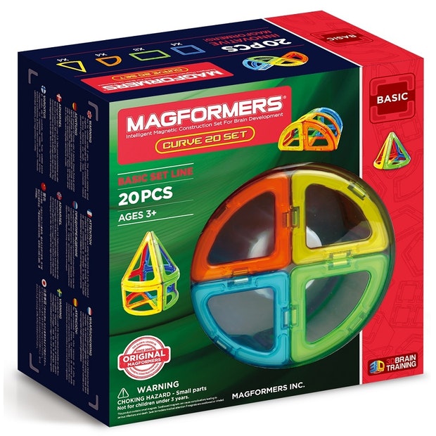 Magformers | Curve - 20 Piece Set