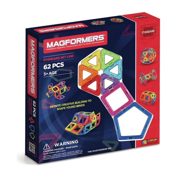 Magformers | Basic - 62 Piece Set
