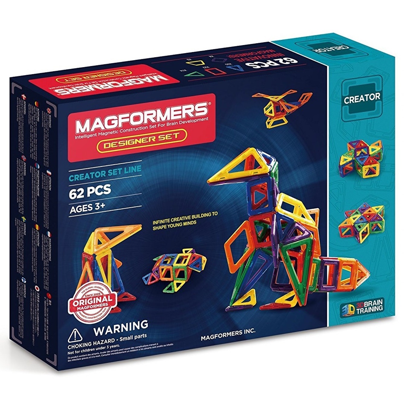 Magformers | Designer - 62 Piece Set