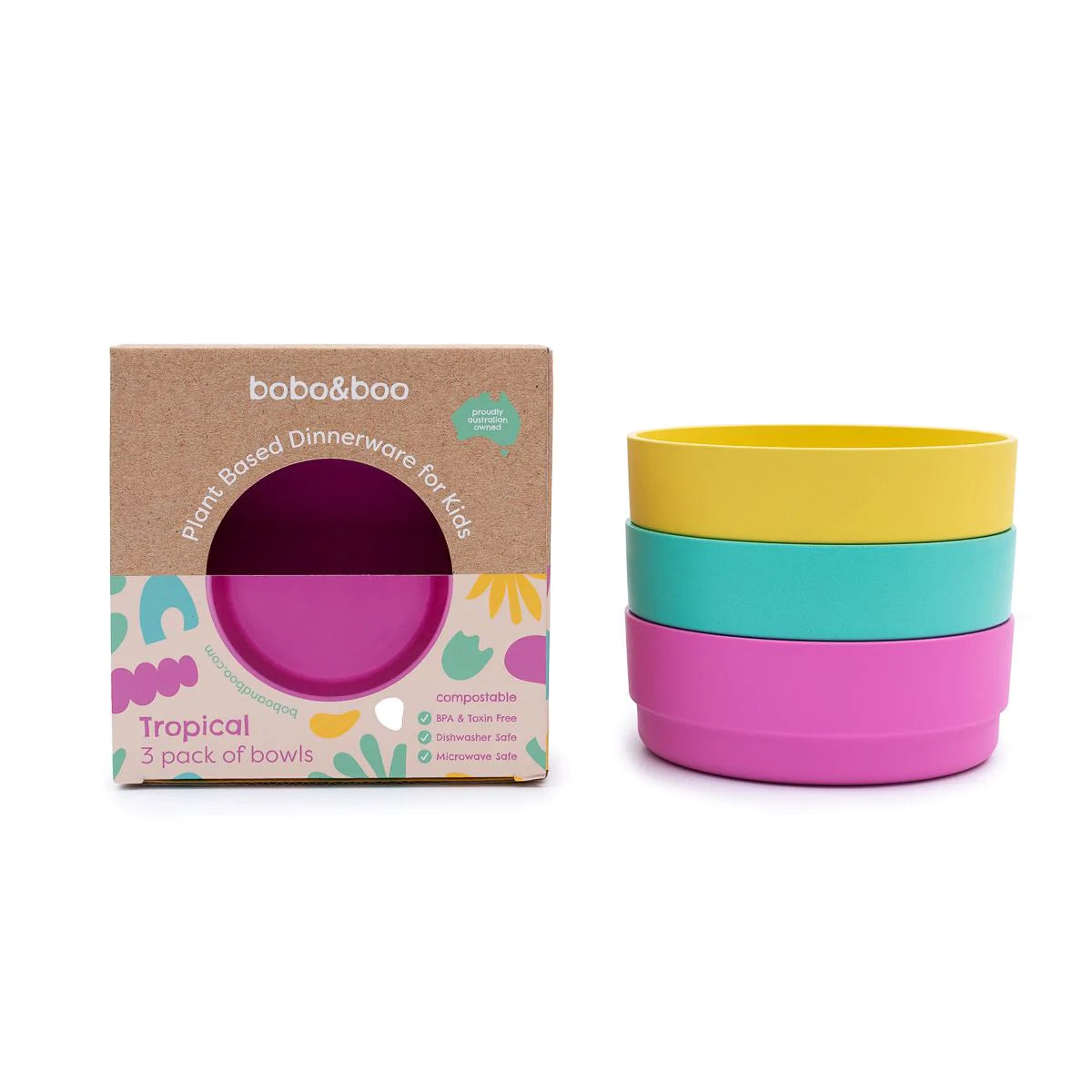 bobo & boo | Plant-Based Bowl Set – Tropical