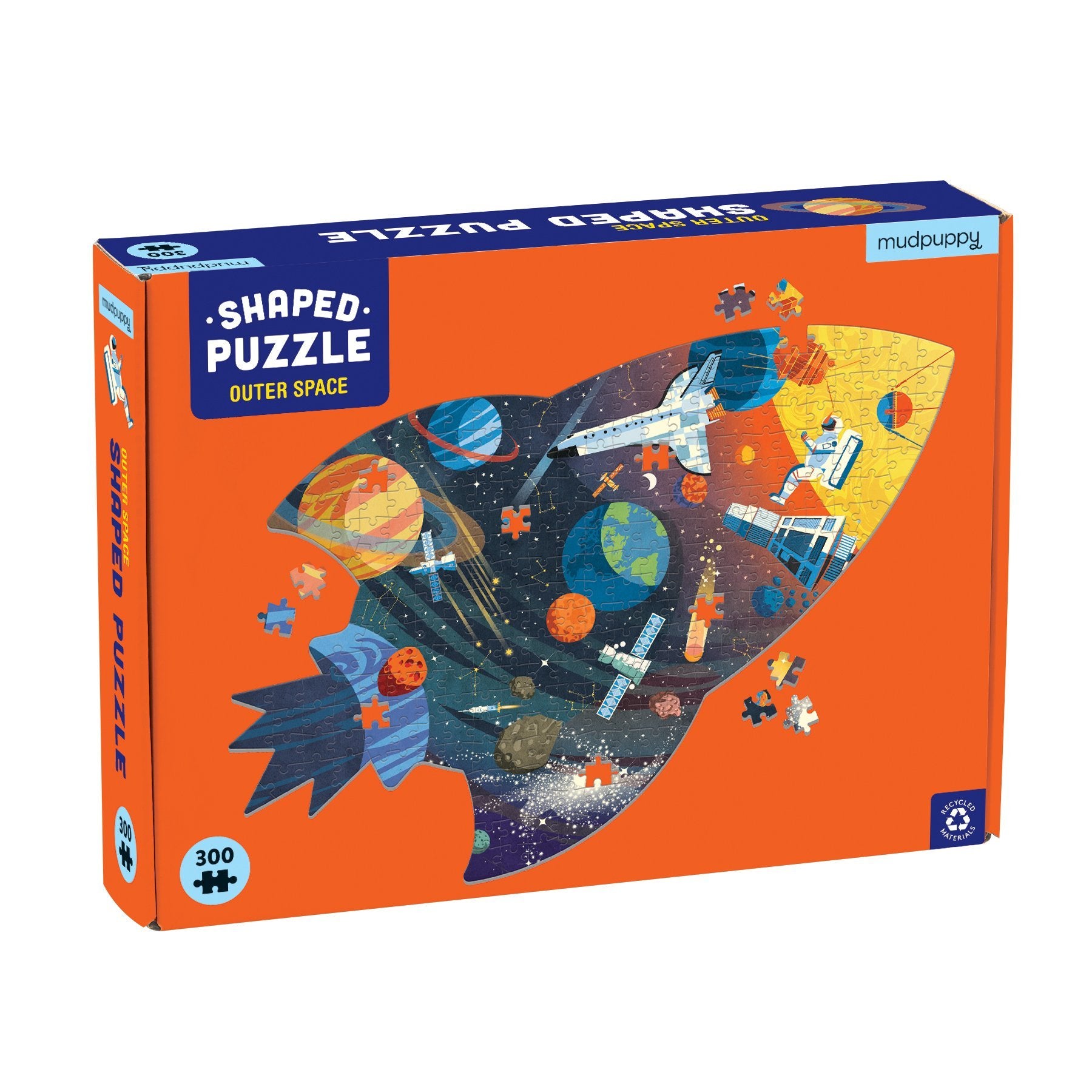 Mud Puppy | 300pc Shaped Puzzle - Outer Space