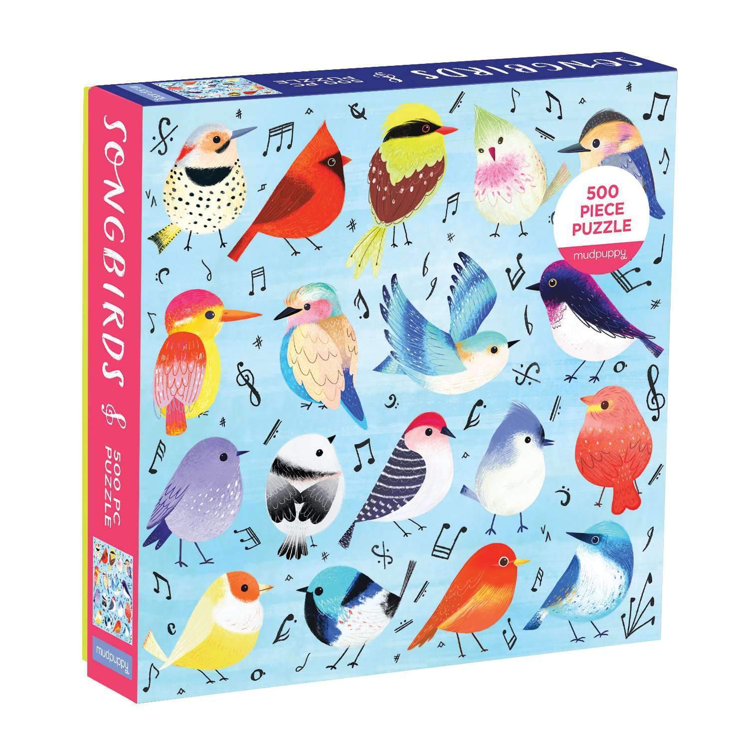 Mud Puppy | Songbirds - 500pc Puzzle