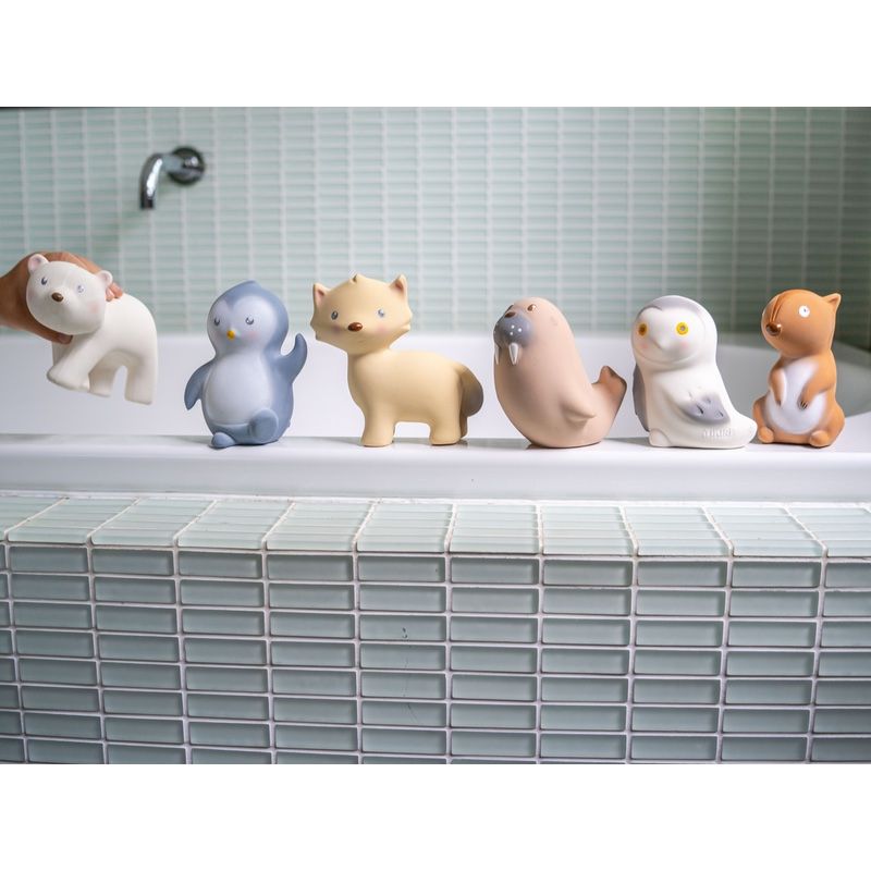 Tikiri | Rubber Bath Toy - Arctic Animals