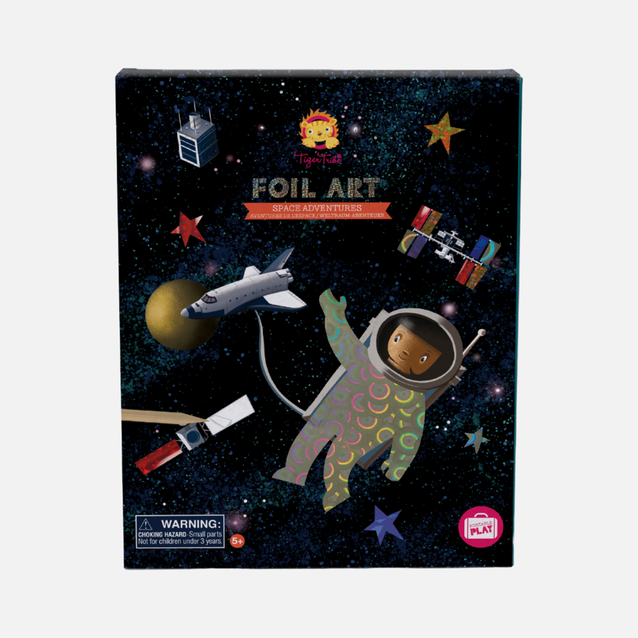 Tiger Tribe | Foil Art - Space Adventures