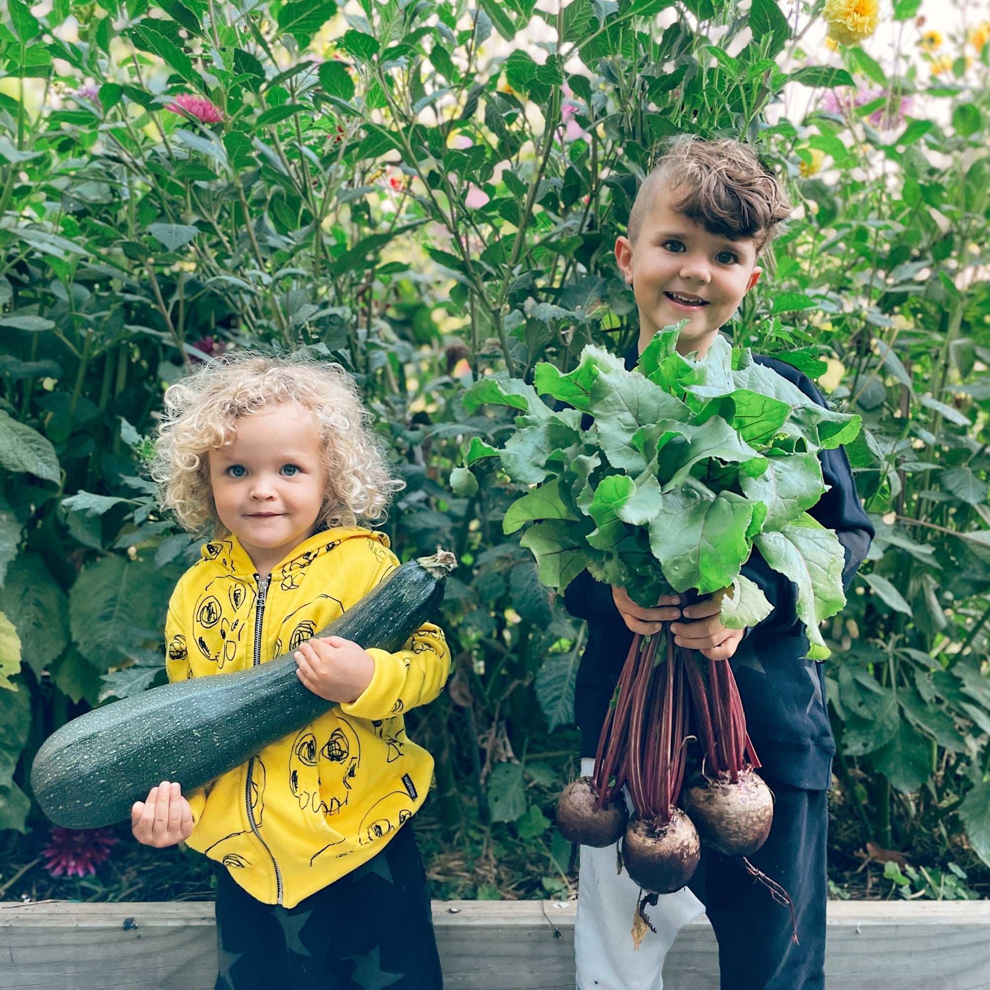 Gardening with kids