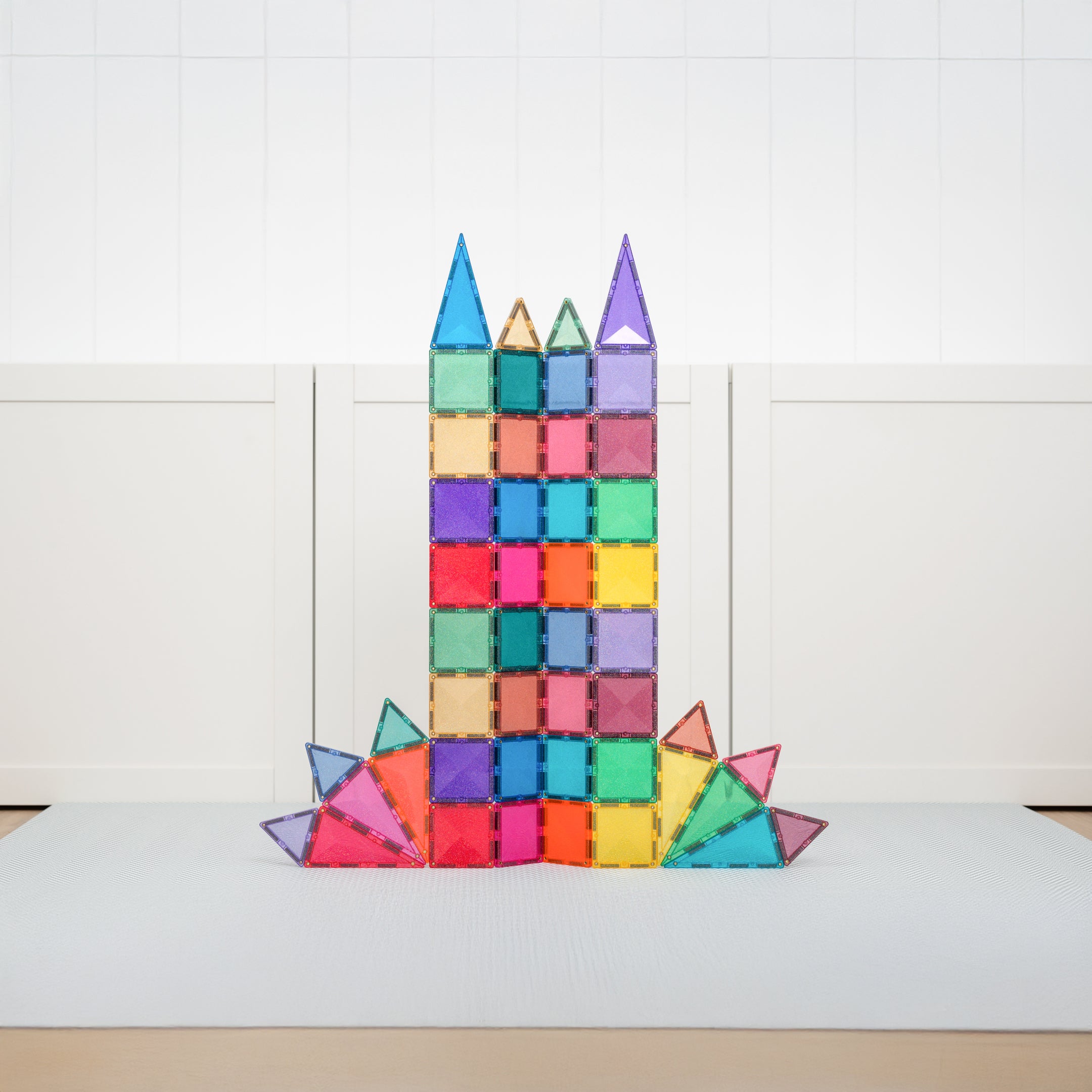 Connetix | Glitter Castle Pack - 48 pc