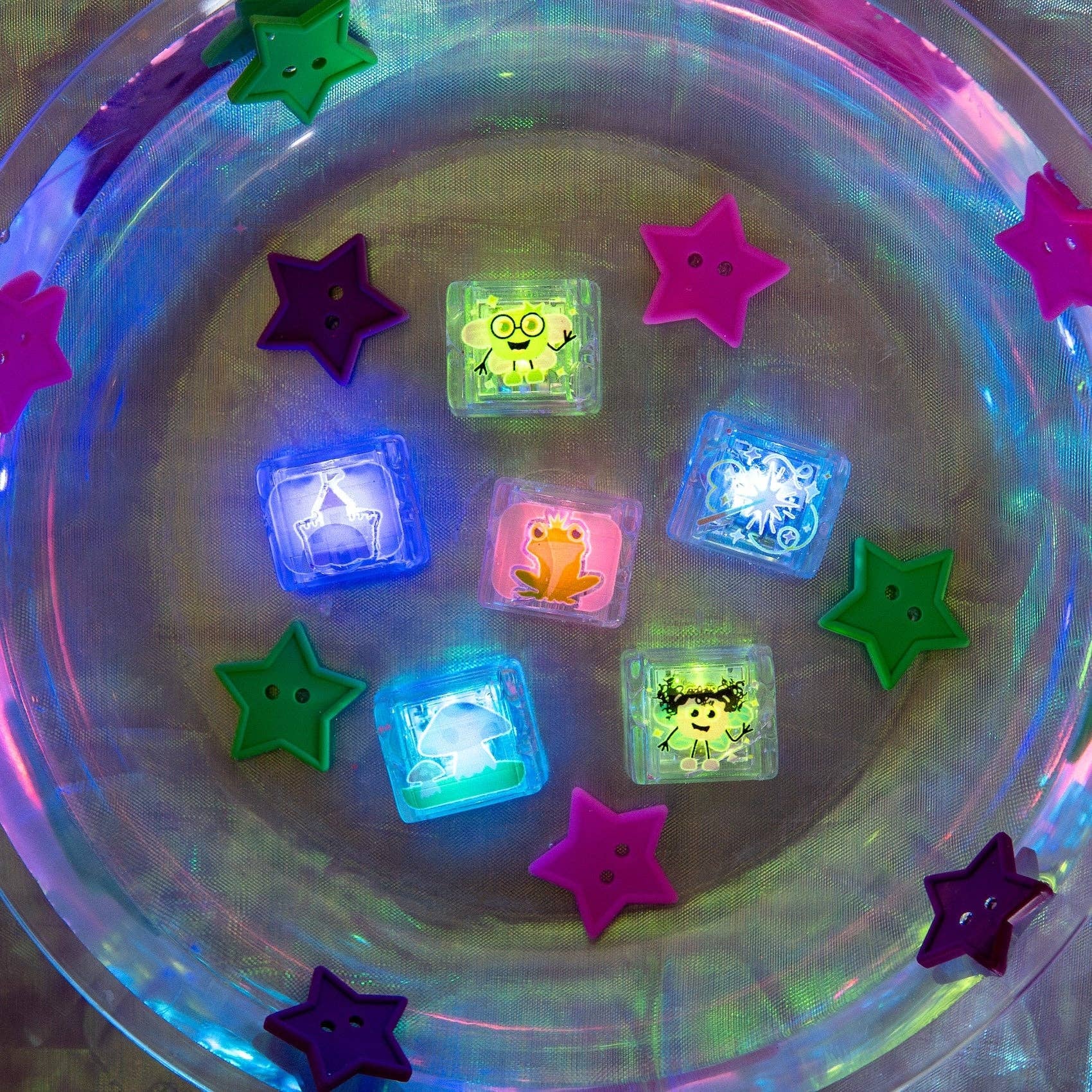 Glo Pals | Limited Edition Light-Up Cubes - Fairy 6pk