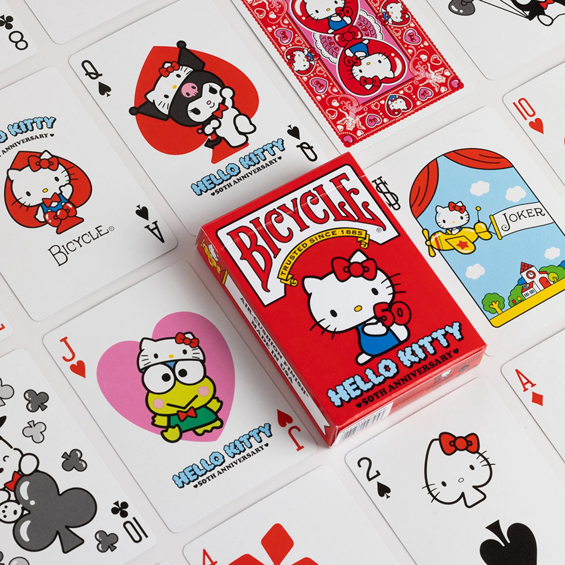 Bicycle | Playing Cards - Hello Kitty 50th Anniversary