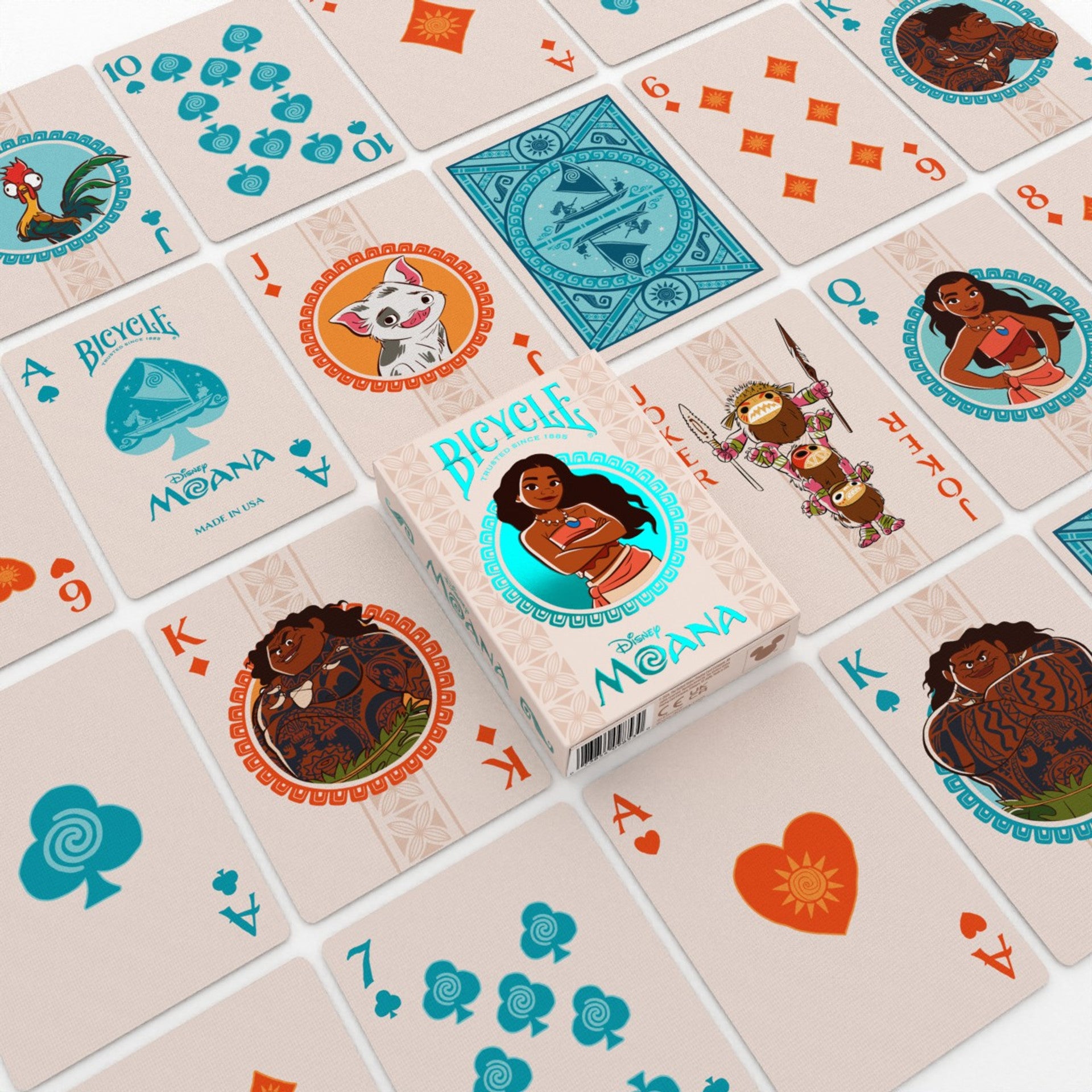 Bicycle | Playing Cards - Moana