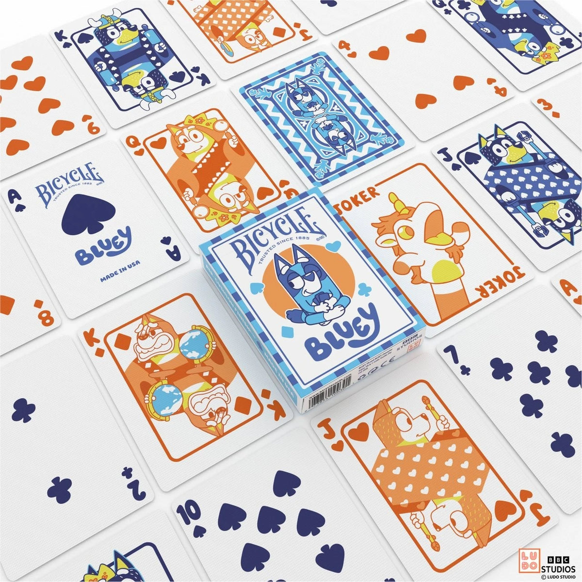 Bicycle | Playing Cards - Bluey