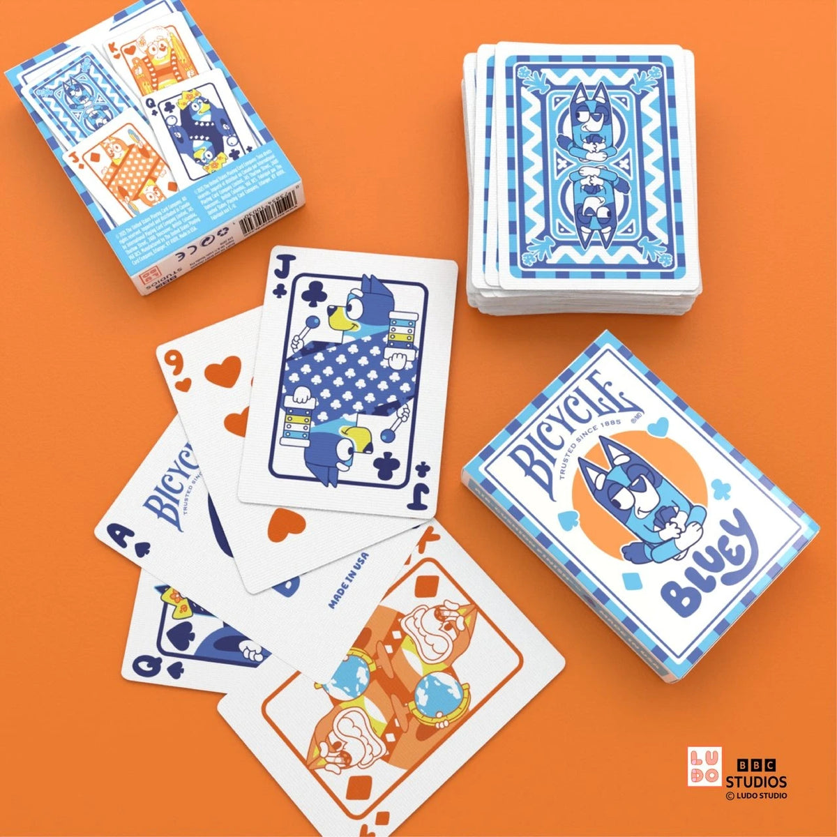Bicycle | Playing Cards - Bluey