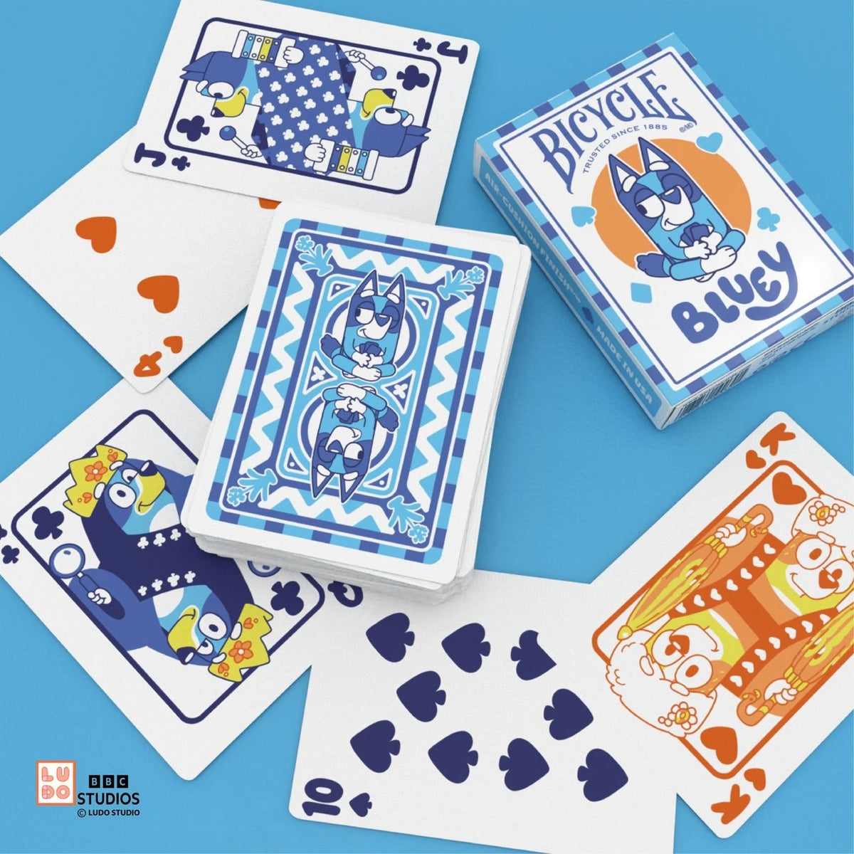 Bicycle | Playing Cards - Bluey