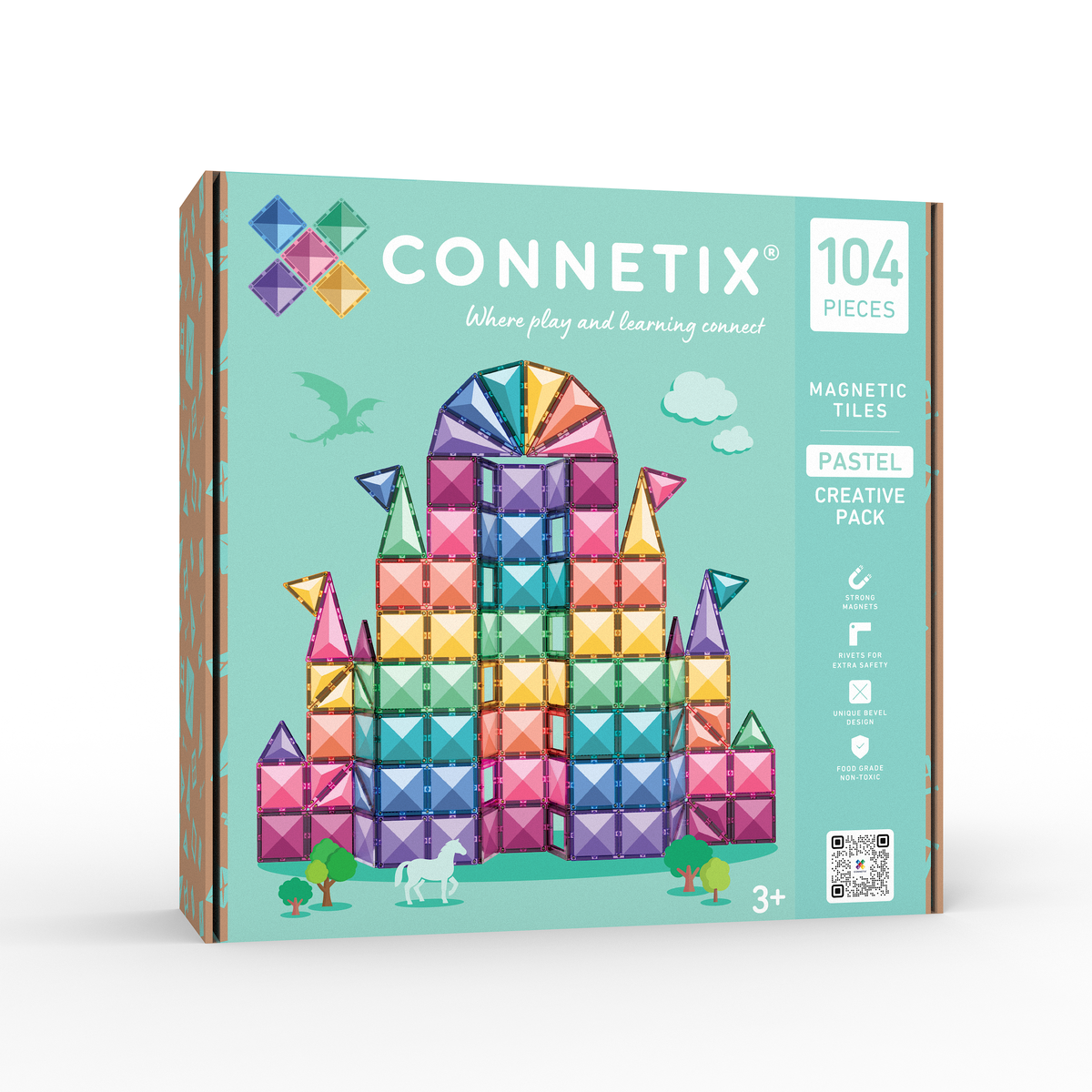 CONNETIX | Pastel Creative Pack - 104pc