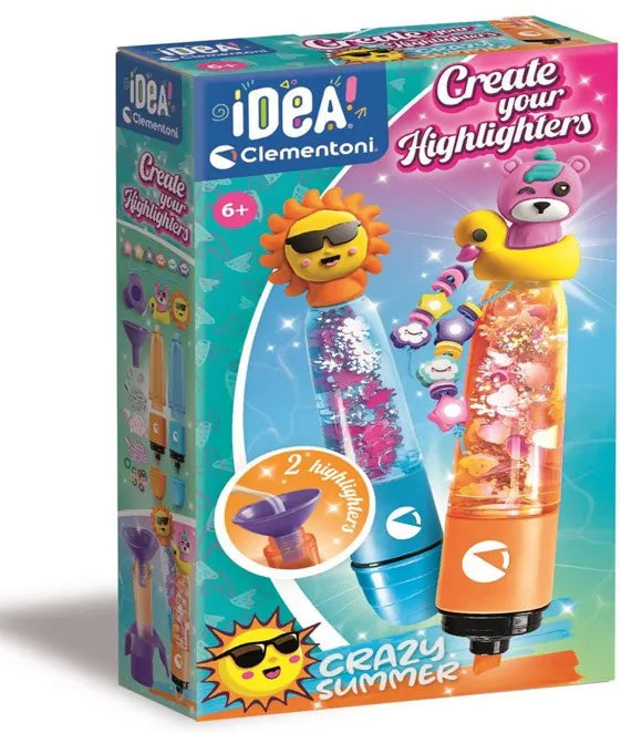 Clementoni Idea | DIY Highlighter Lab - Crazy Summer