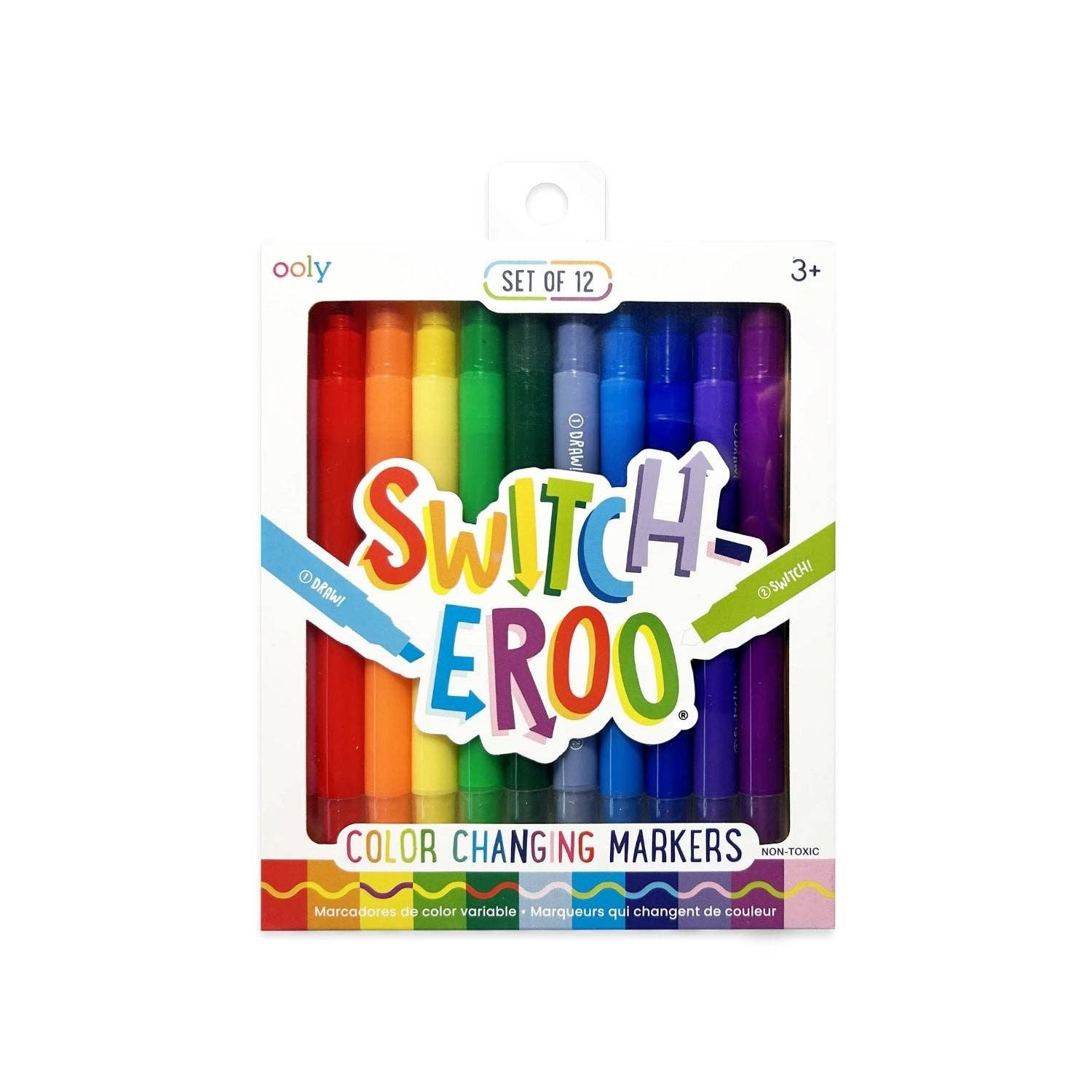 Ooly | Switch-eroo! Colour-Changing Markers - Set of 12