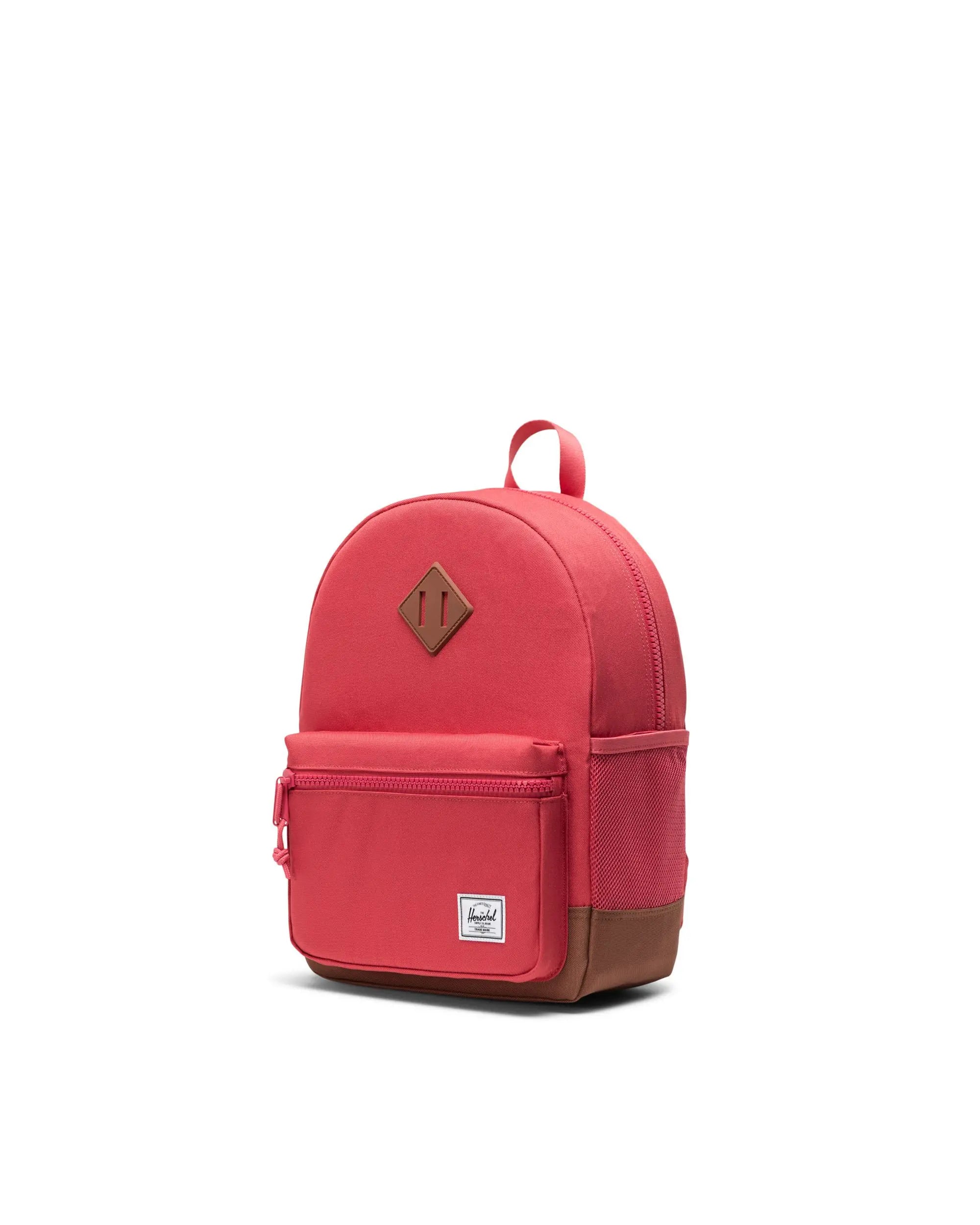 Herschel Supply Co. | Heritage Kids 15L - Holly Berry & Saddle Brown