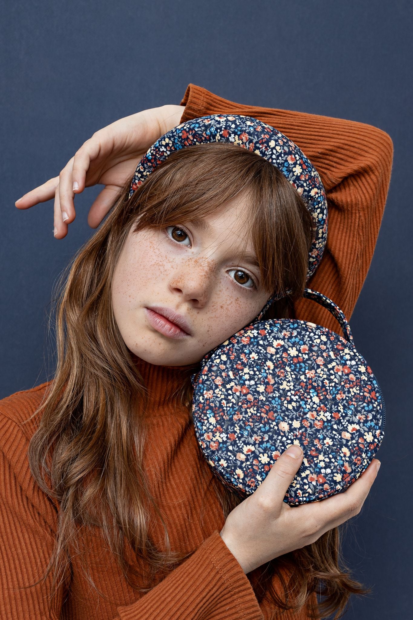Mimi & Lula | Fleur Padded Alice Band - Winter Ivy