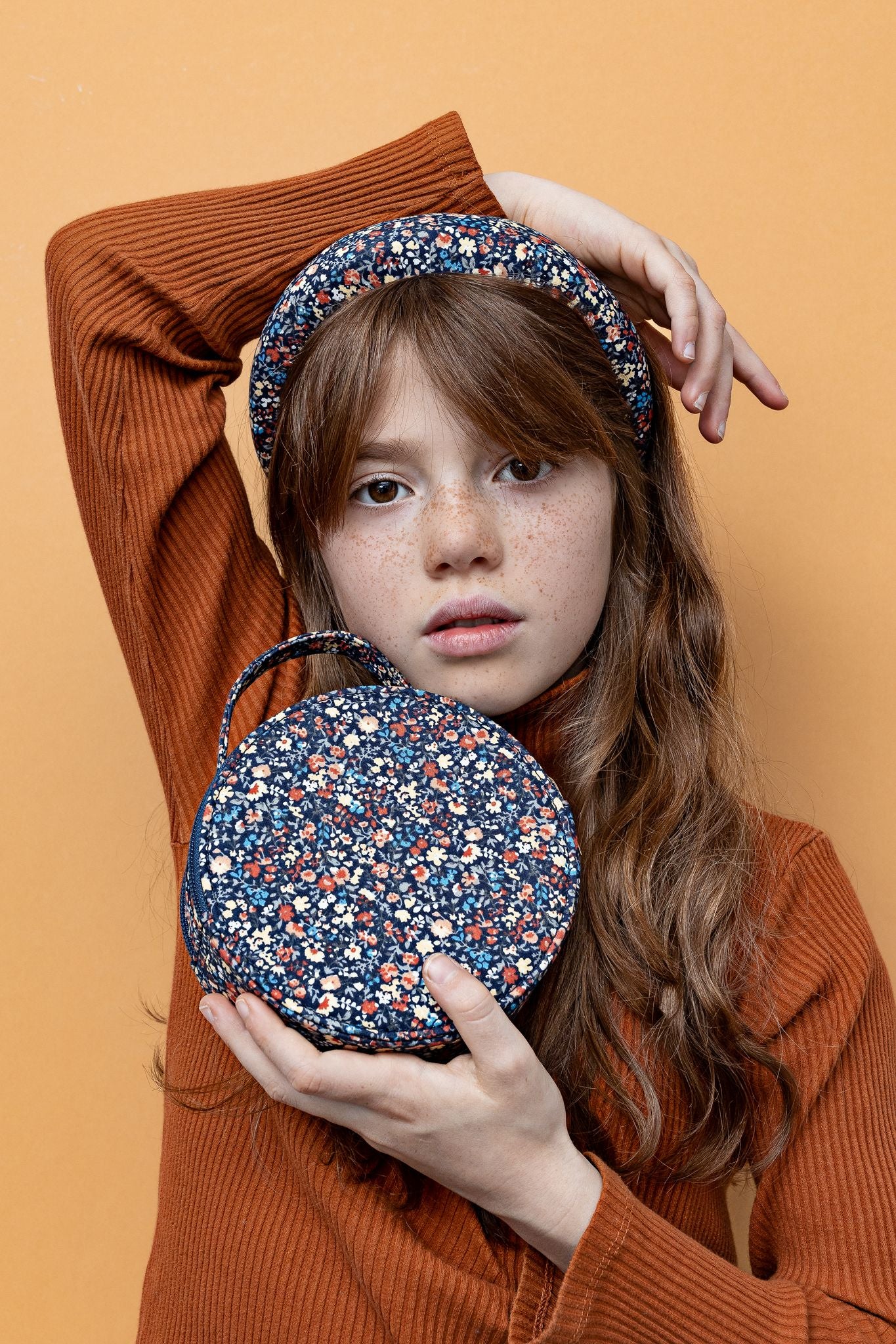 Mimi & Lula | Fleur Padded Alice Band - Winter Ivy