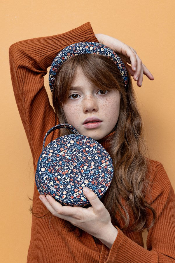 Mimi & Lula | Winter Ivy Round Bag