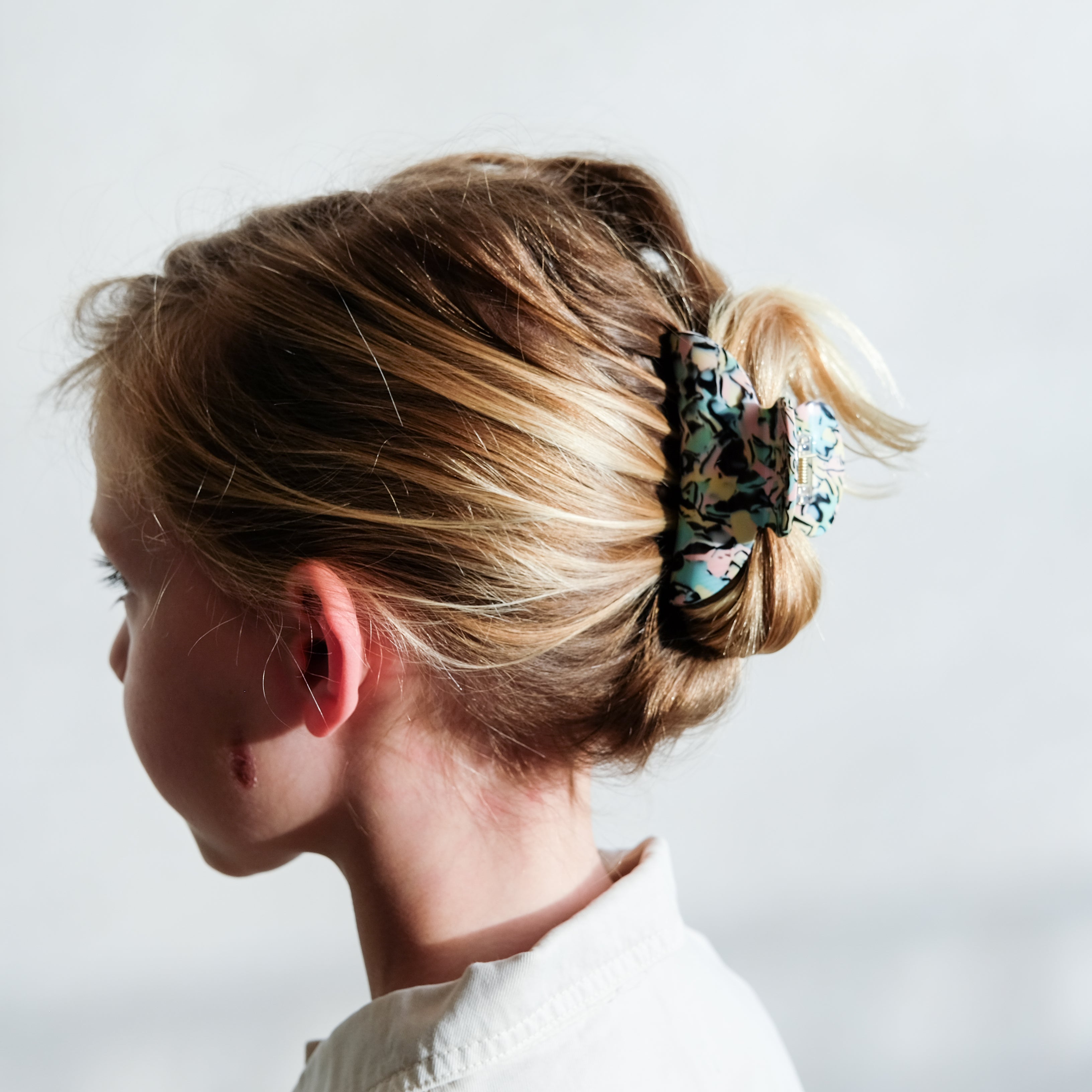Mimi & Lula | Colourful Bulldog Hair Clip - High Summer