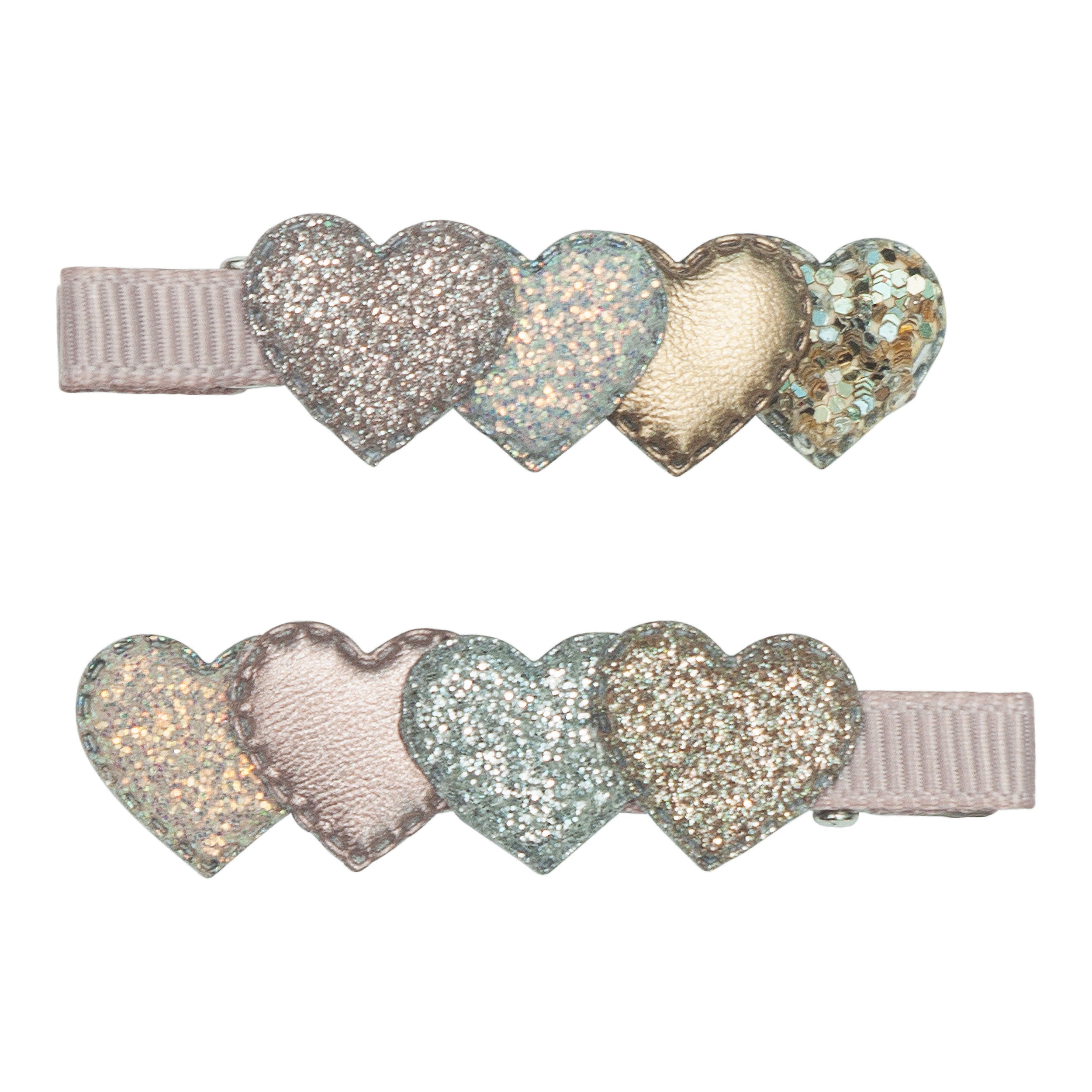 Mimi & Lula | Swanlake Layered Heart Clips
