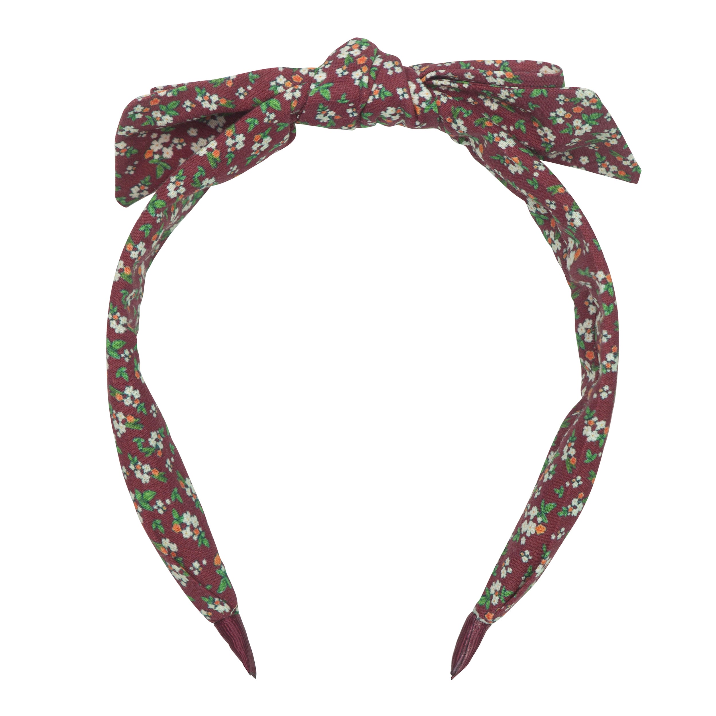 Mimi & Lula | Into the Woods Edie Bow Alice Band - Burgundy