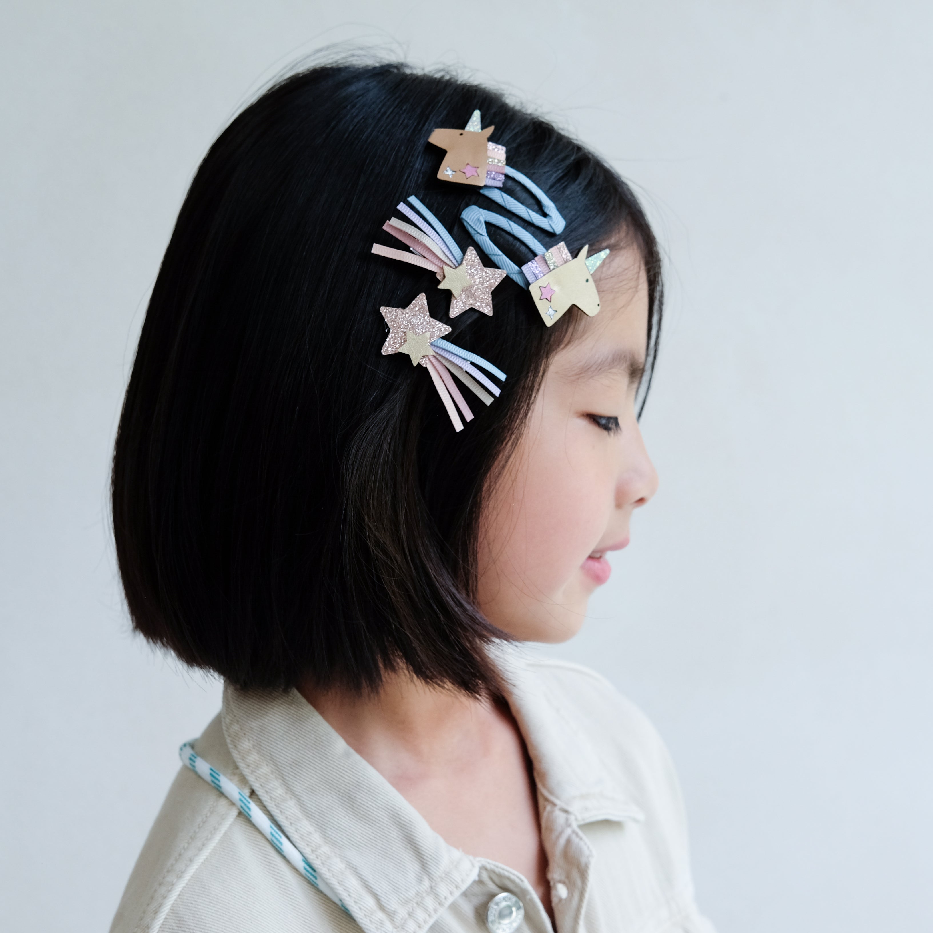 Mimi & Lula | Little Prince Unicorn Clic Clac Clips