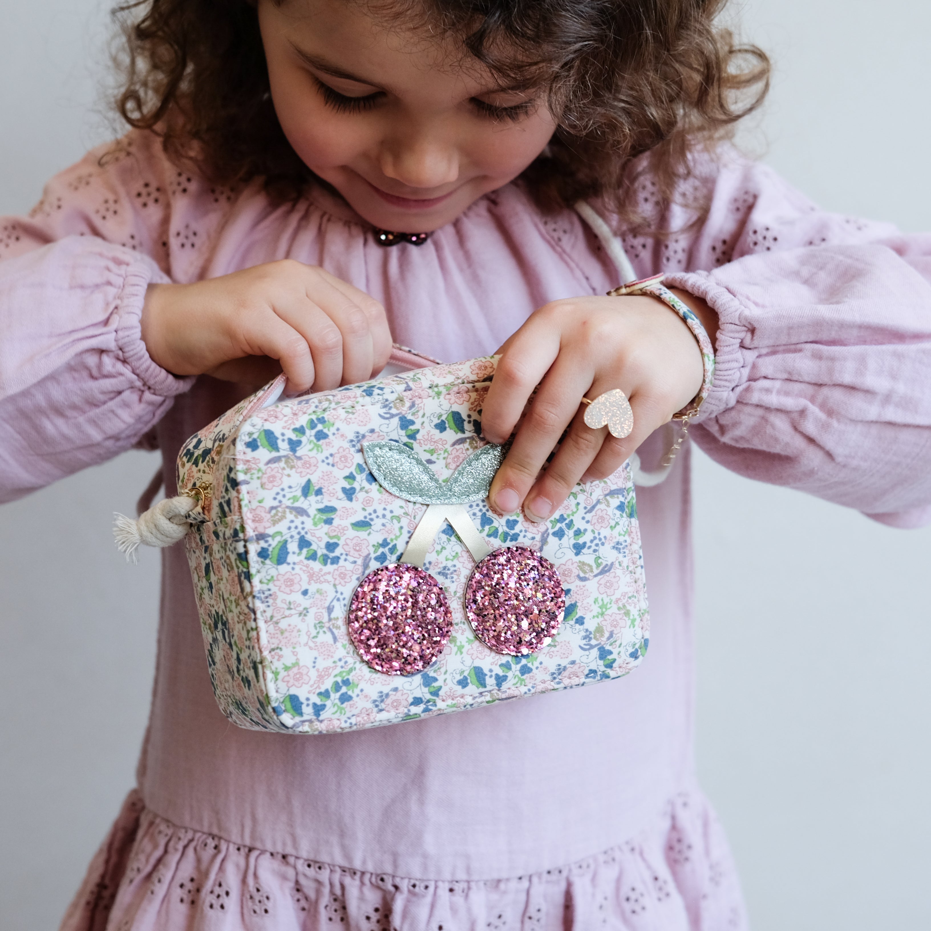 Mimi & Lula | Floral Cherries Bag
