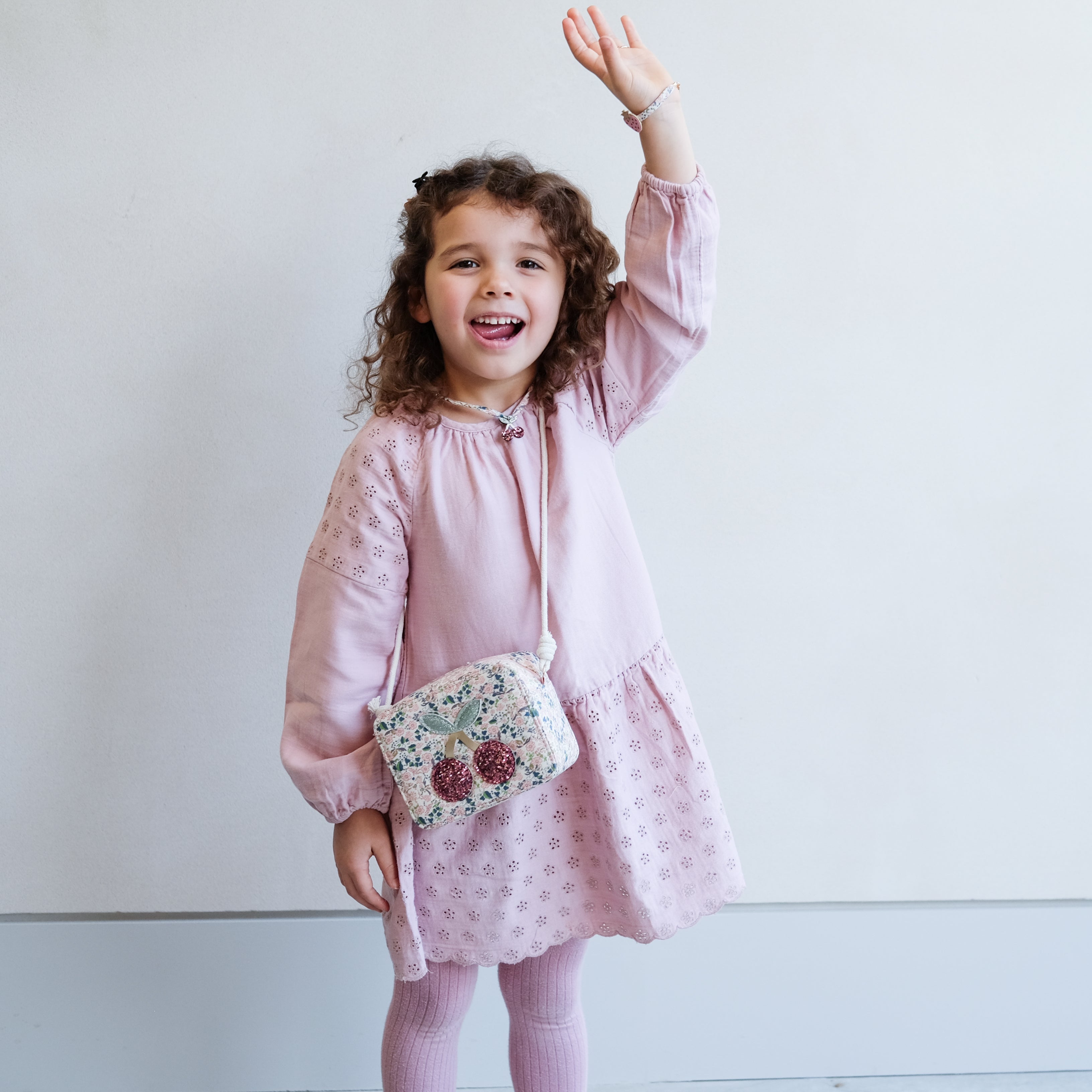 Mimi & Lula | Floral Cherries Bag
