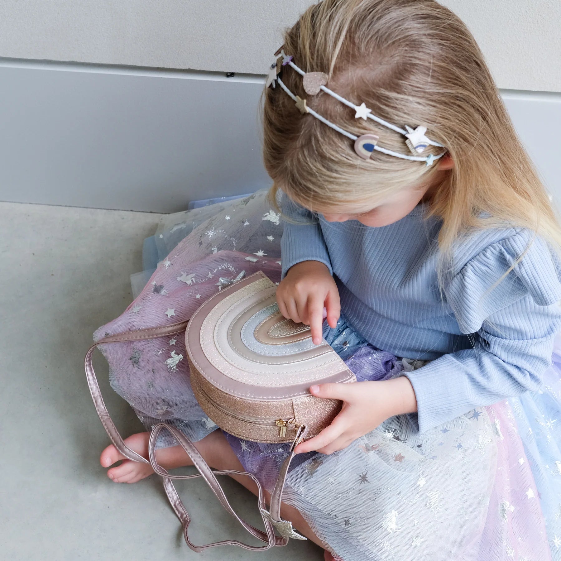 Mimi & Lula | Pink Rainbow Bag