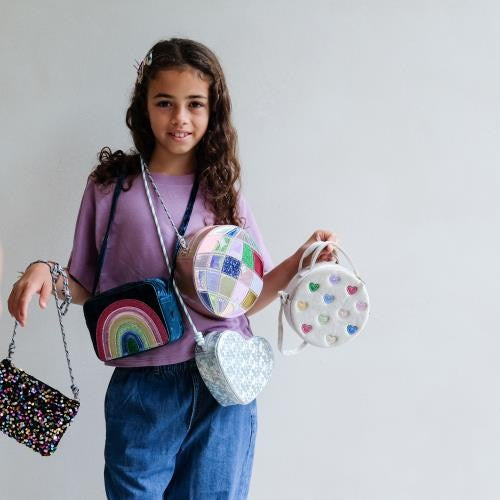 Mimi & Lula | Mega Sparkle Heart Bag