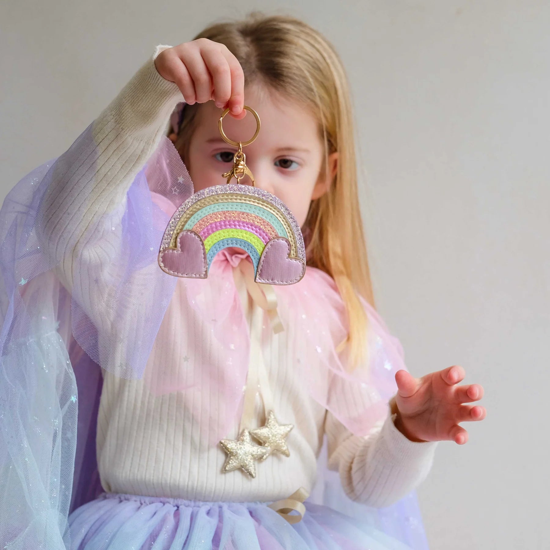 Mimi & Lula | Rainbow Keyring