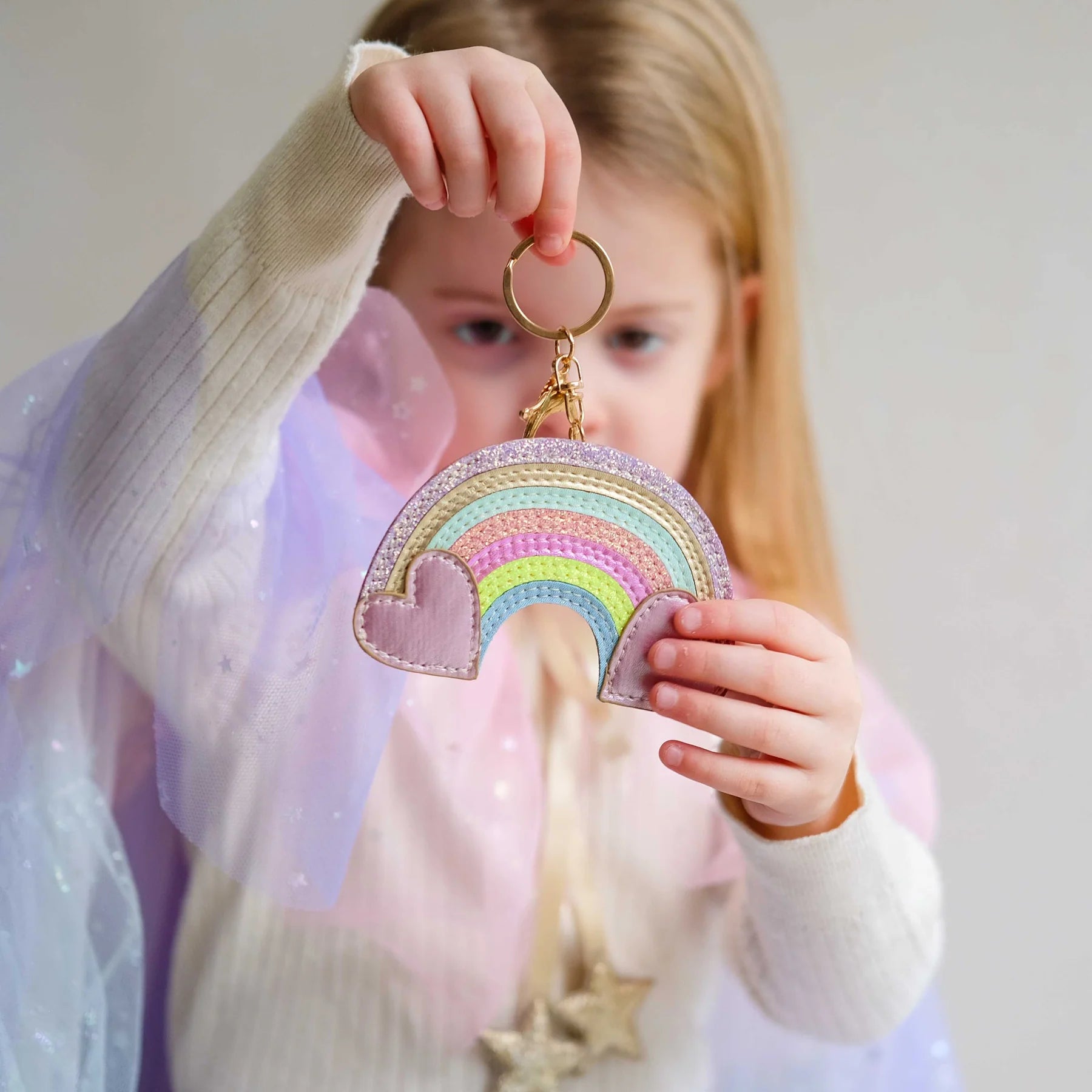 Mimi & Lula | Rainbow Keyring