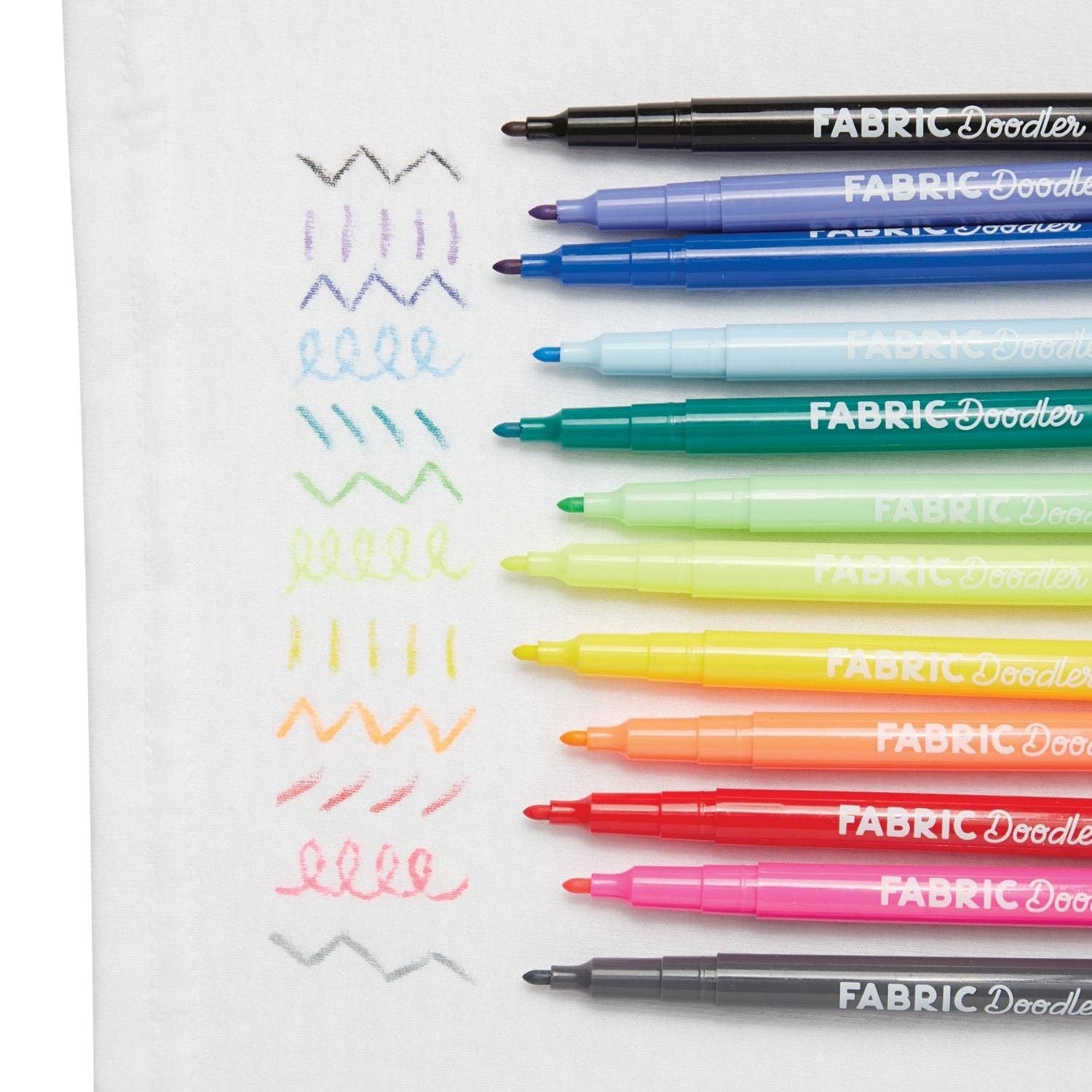 Ooly | Fabric Doodlers Markers - 12pk