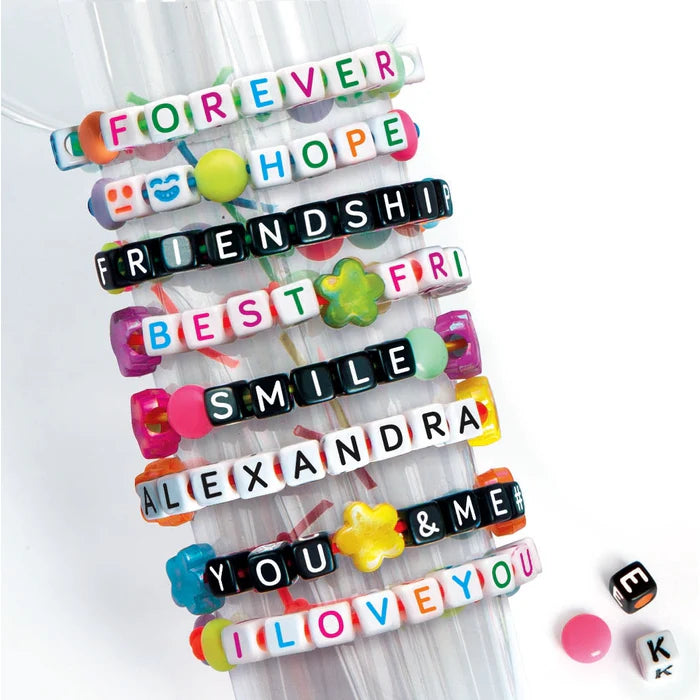 Clementoni Idea | Message Creations Bead Set - Blue