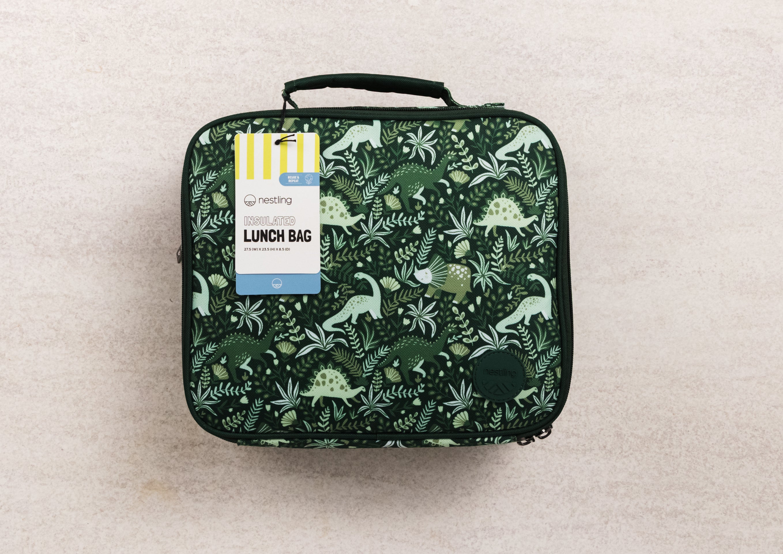 Nestling | Insulated Lunch Bag - Dinosaurs