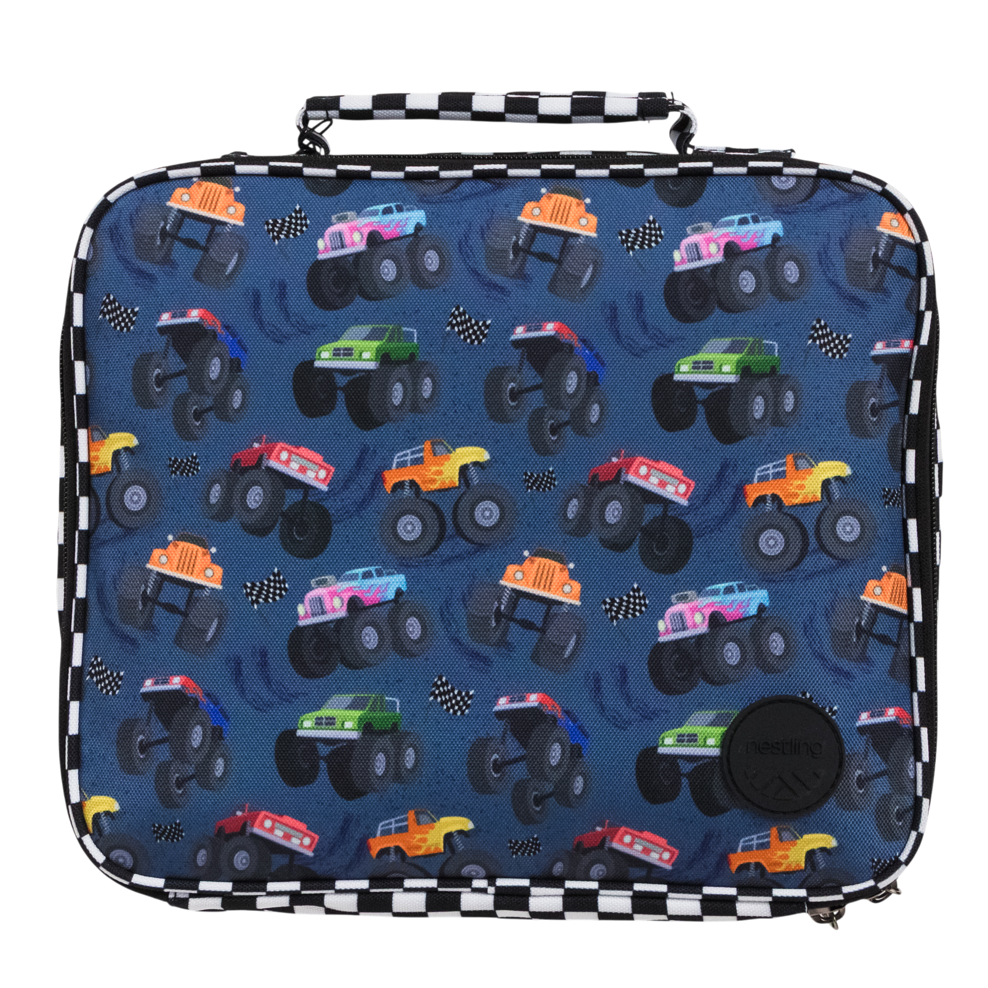 Nestling | Insulated Lunch Bag - Monster Trucks
