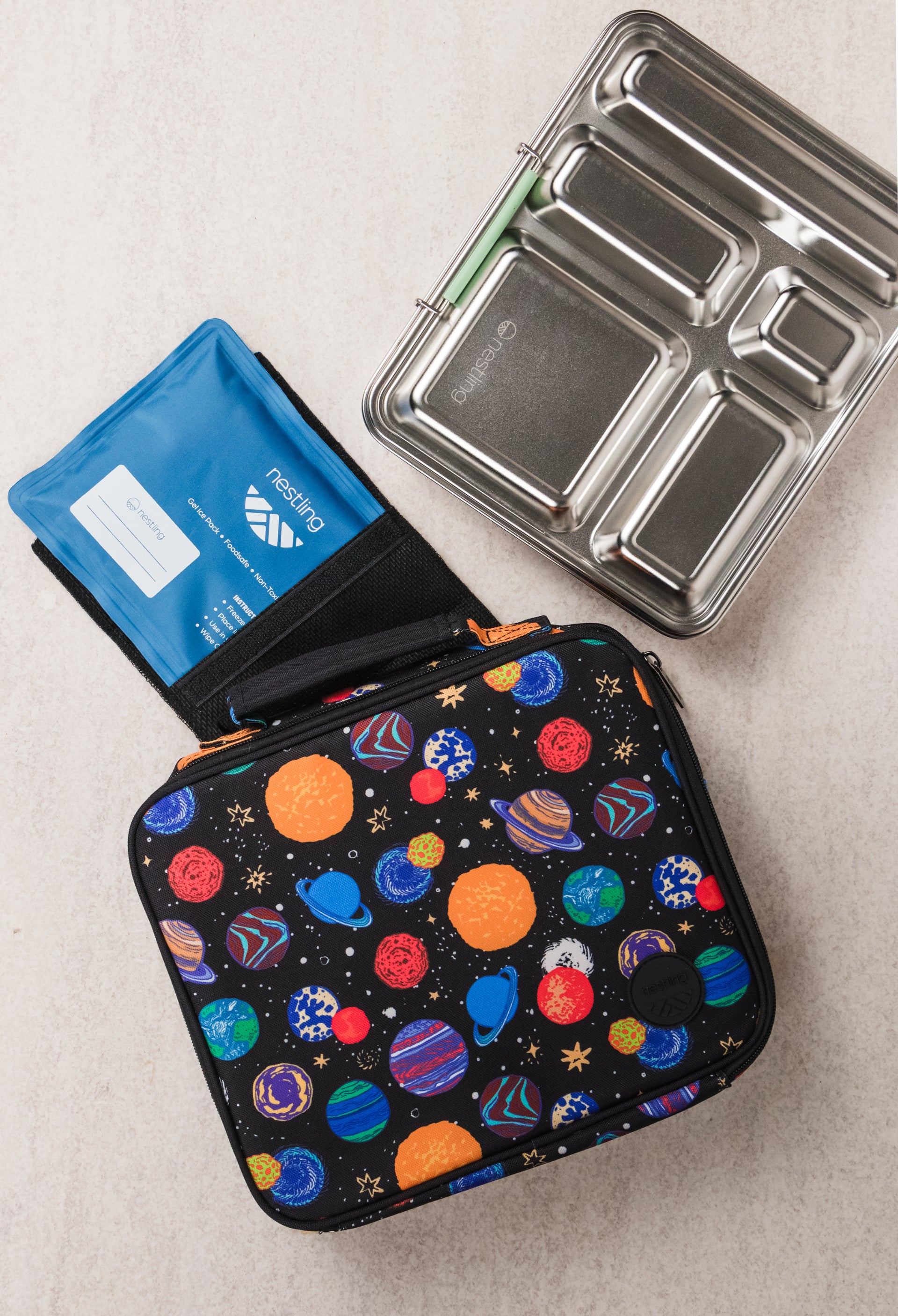 Nestling | Insulated Lunch Bag - Space