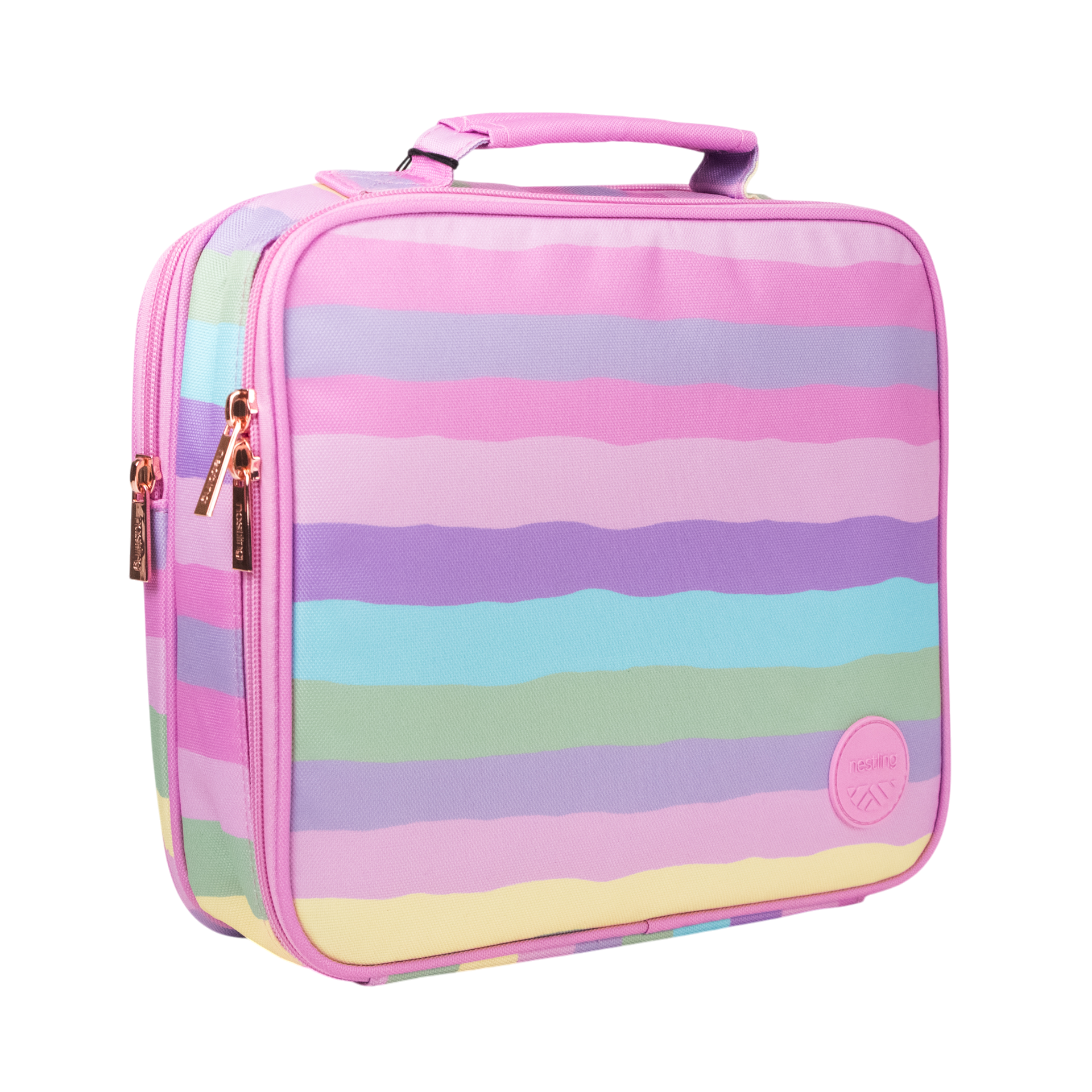 Nestling | Insulated Lunch Bag - Sorbet Stripe