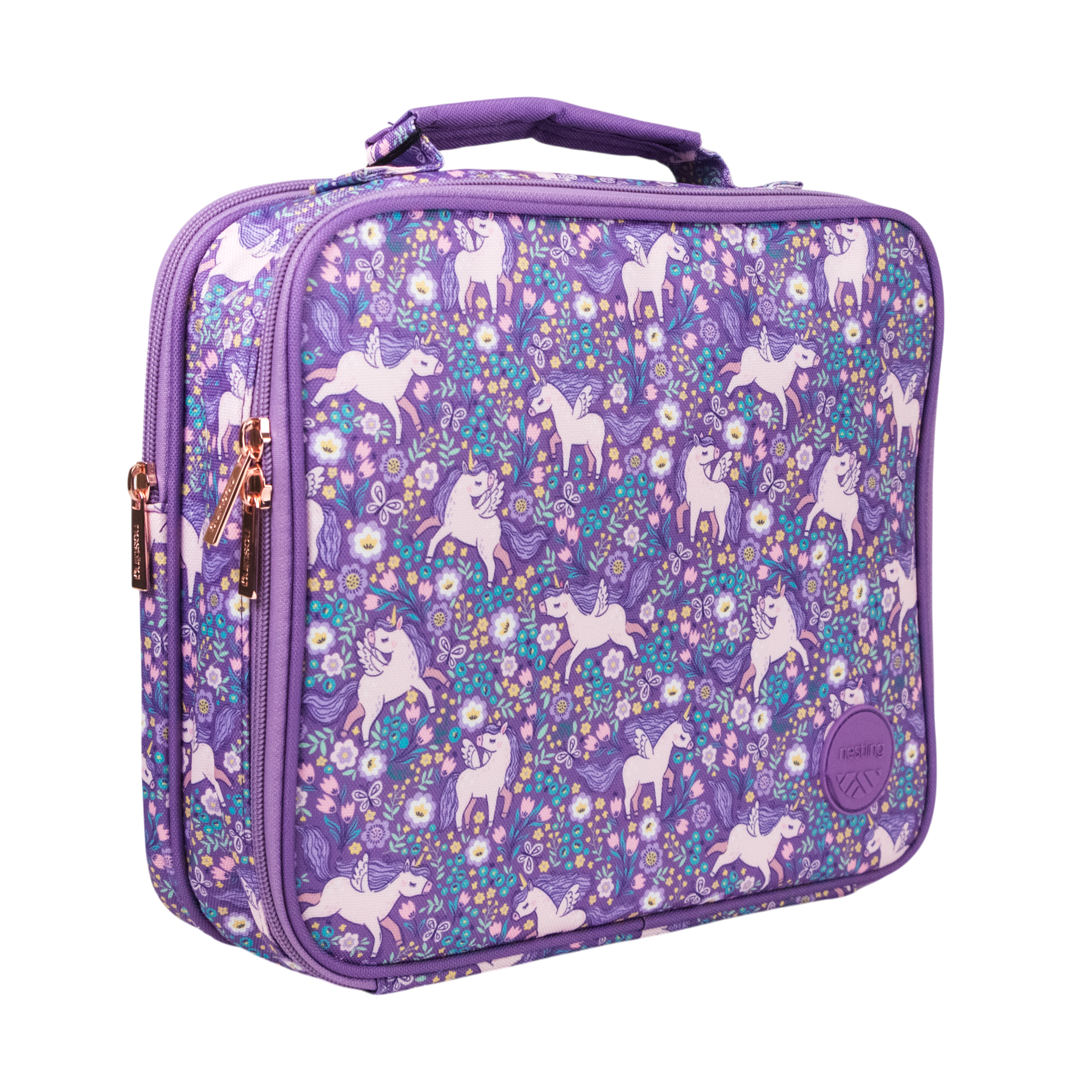 Nestling | Insulated Lunch Bag - Unicorns