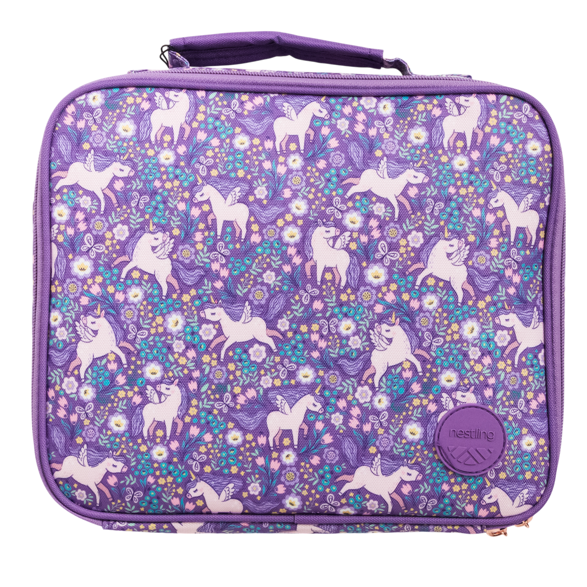 Nestling | Insulated Lunch Bag - Unicorns