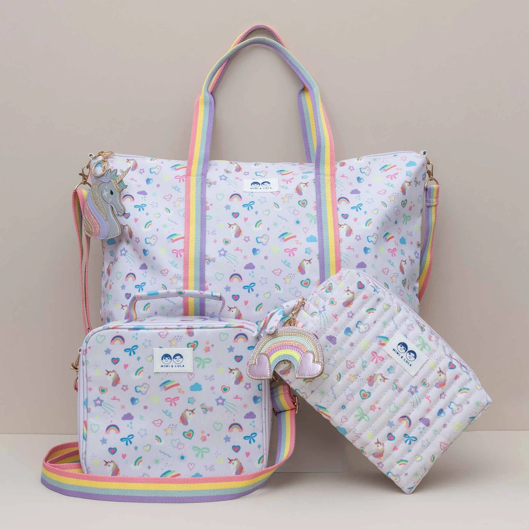 Mimi & Lula | Rainbow Keyring