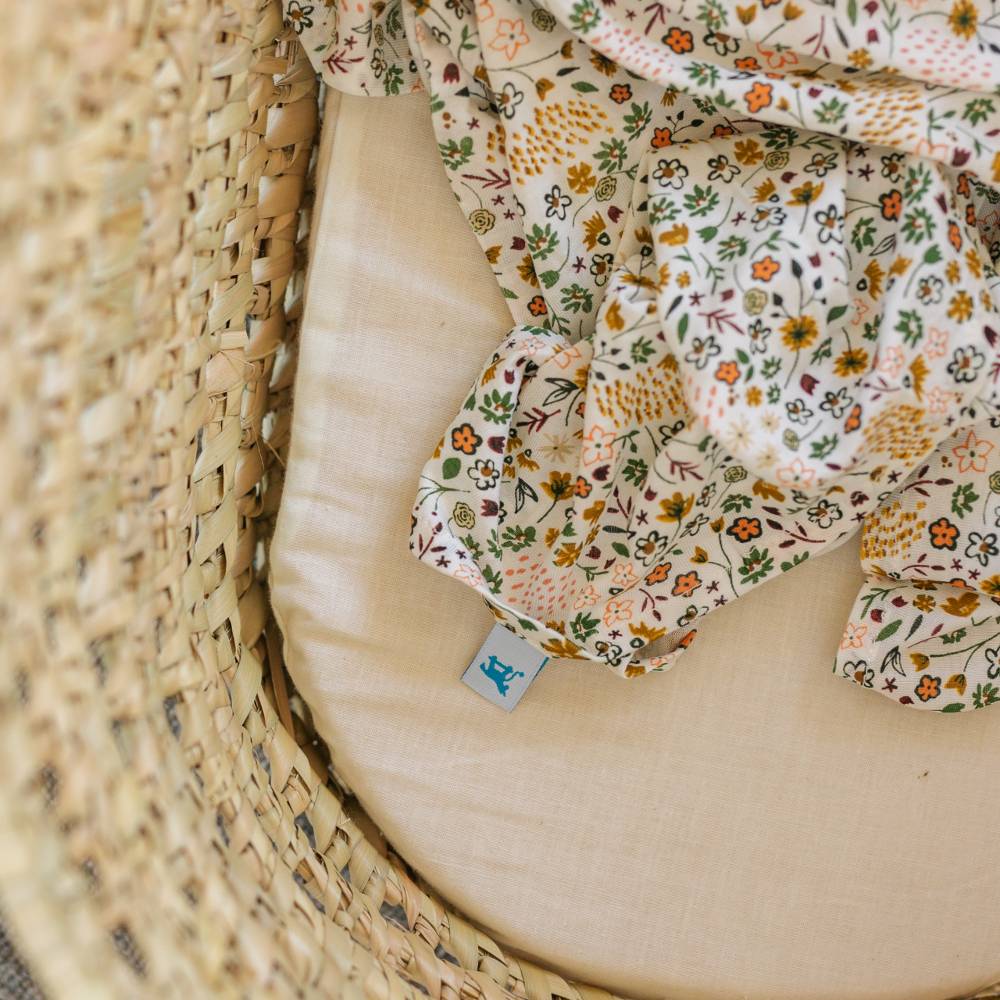 Little Unicorn | Stretch Knit Swaddle - Pressed Petals