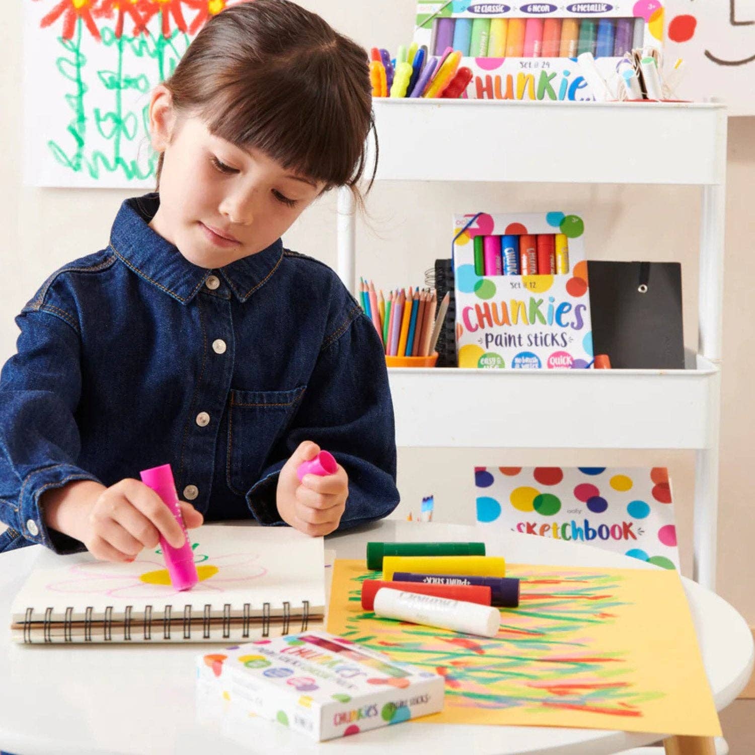 Ooly | Chunkies Paint Sticks - Classic 6pk