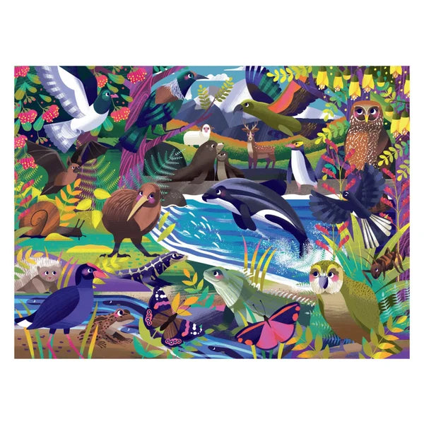 Crocodile Creek | 36pc Floor Puzzle - Discover Aotearoa