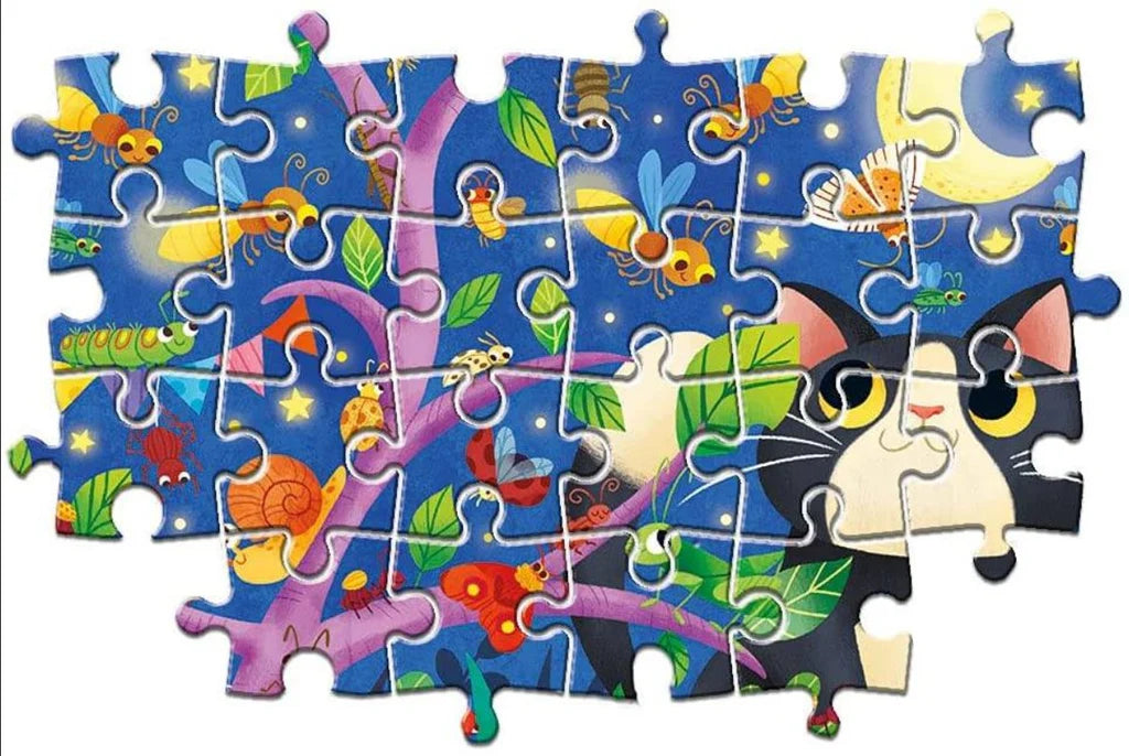 Clementoni | Supercolour 2x 60pc Puzzles - Bugs