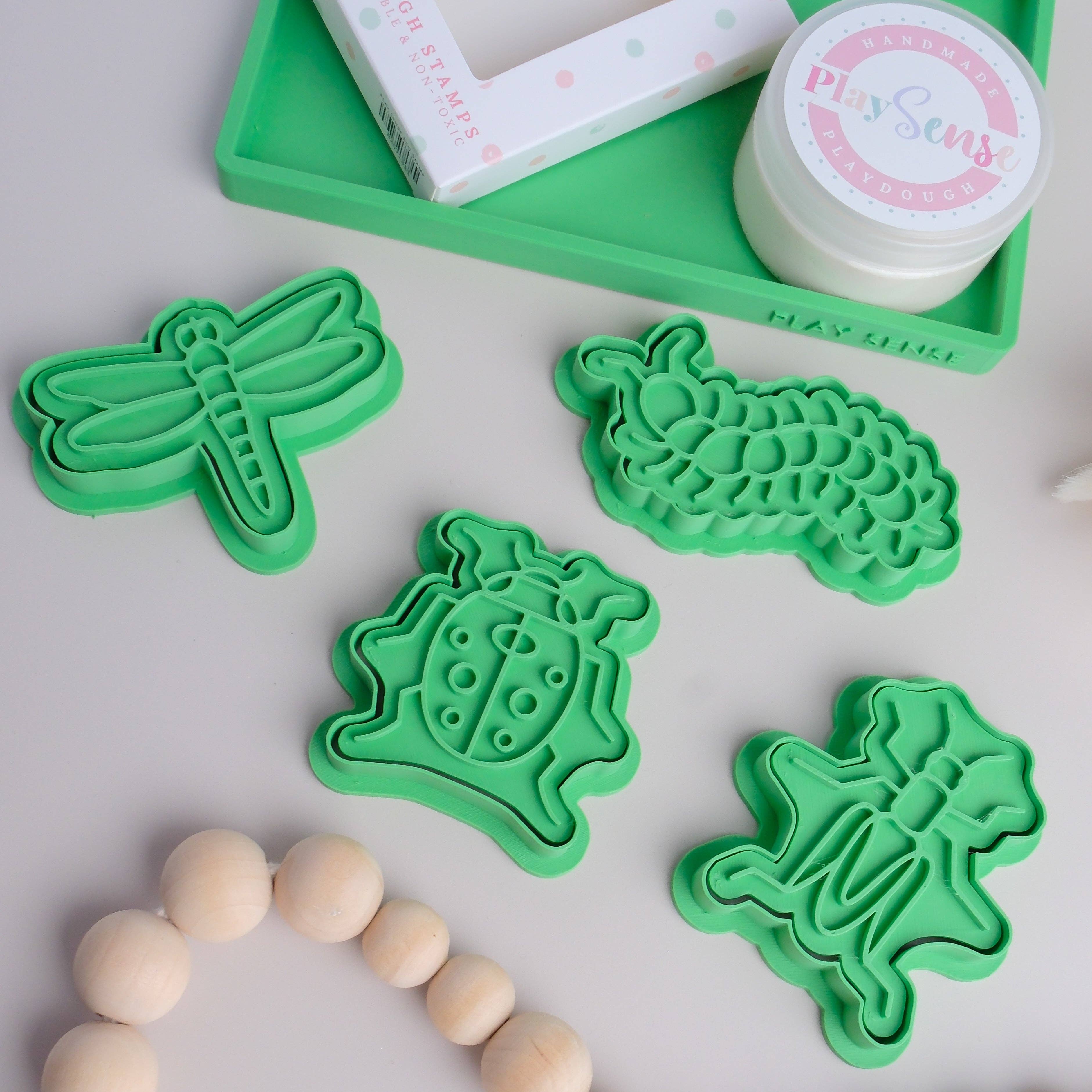 Play Sense | Eco Playdough Stamp - Ladybug