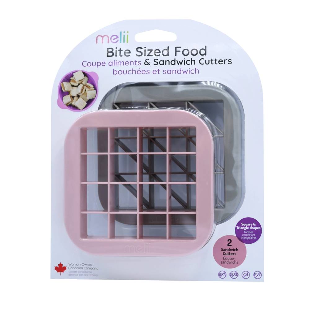 Melii | Sandwich Cutter - Squares & Triangles