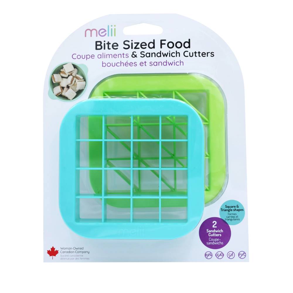 Melii | Sandwich Cutter - Squares & Triangles