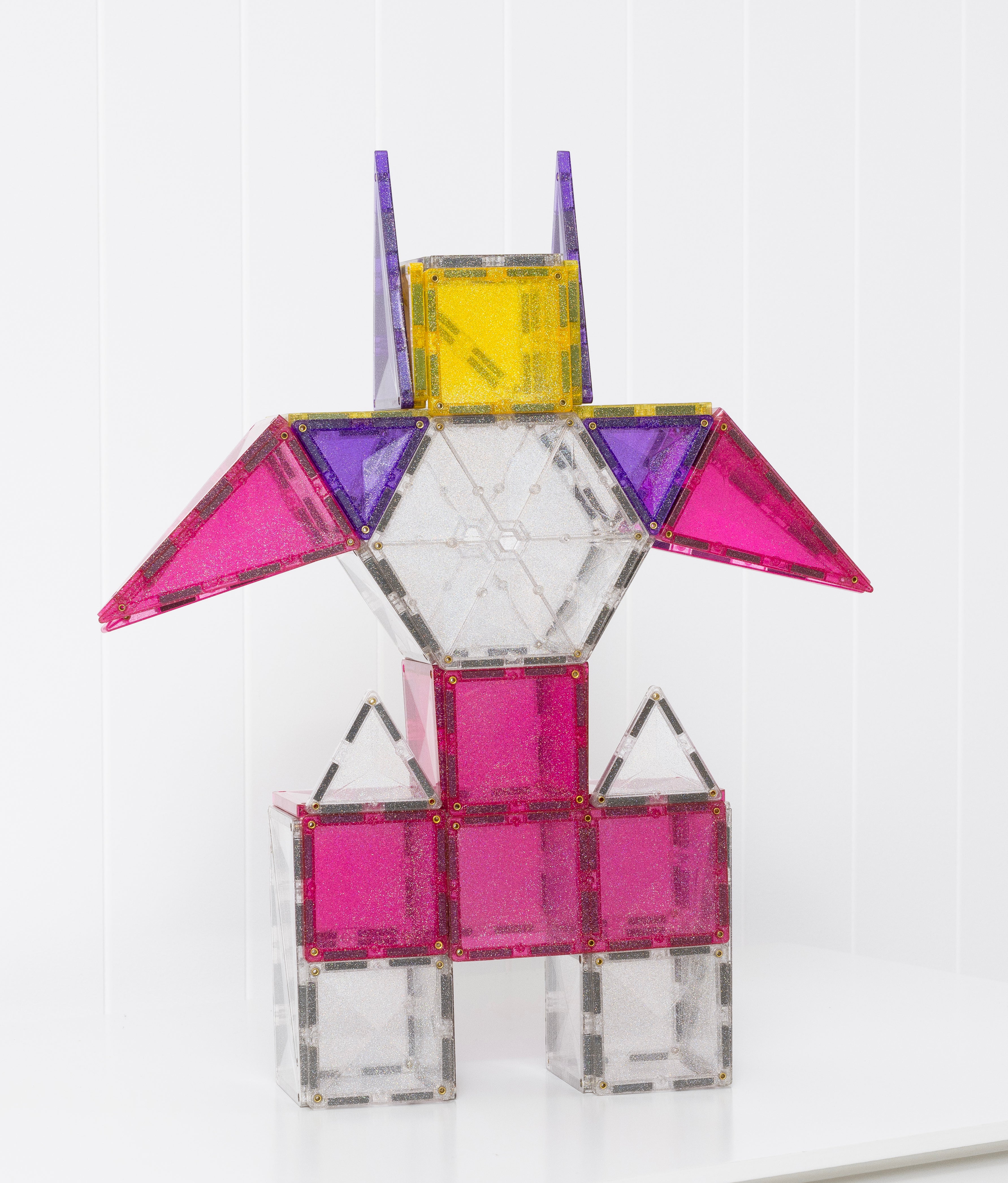 Connetix | Glitter Unicorn Pack - 56pc